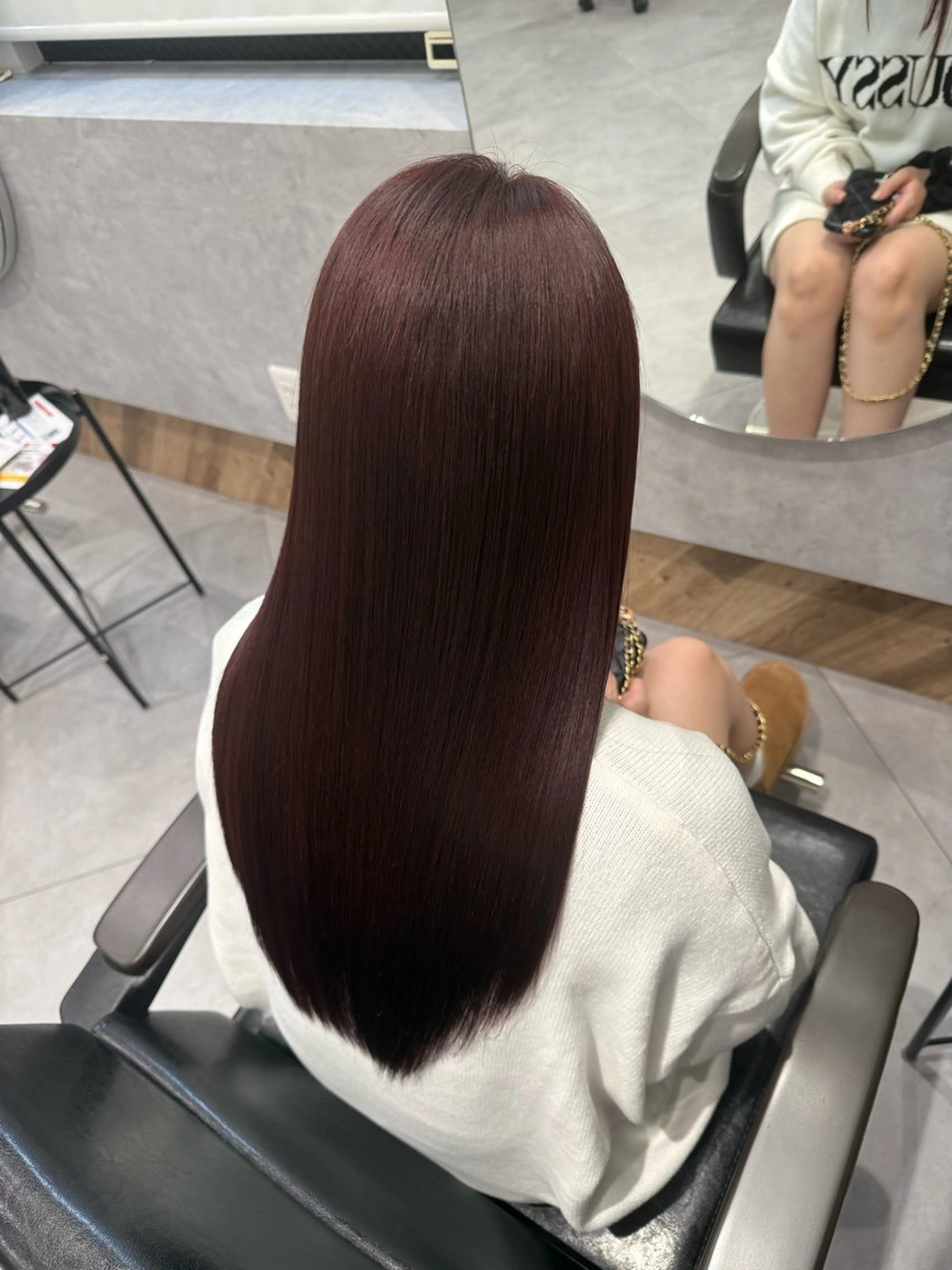 ロング カラー ヘアカラー トリートメント RAF TOKYO むっく ✂️✨／のヘアスタイル