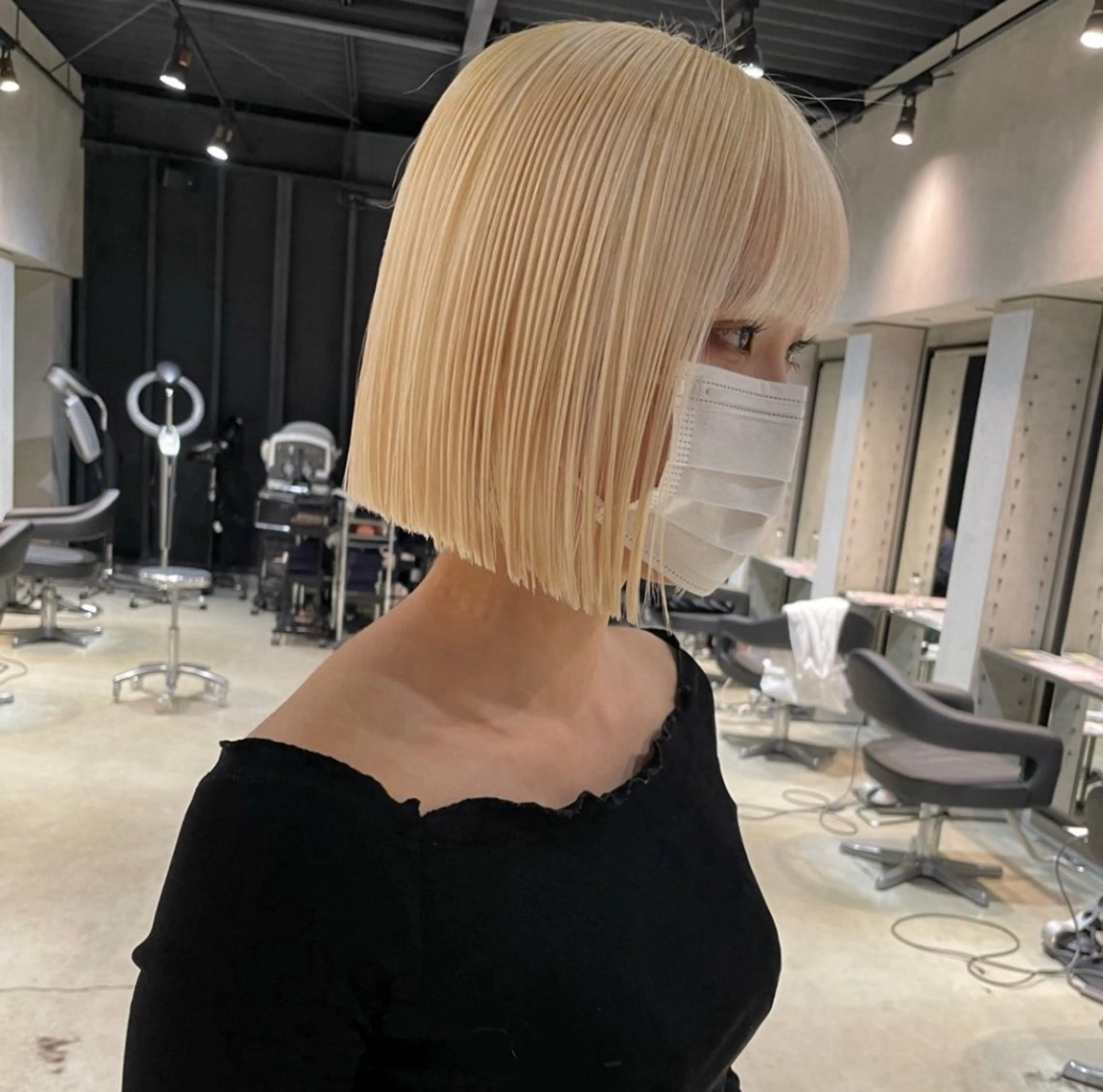 ショート 韓国ガーリー🤍ハイ トーン🤍Ayanaのヘアスタイル