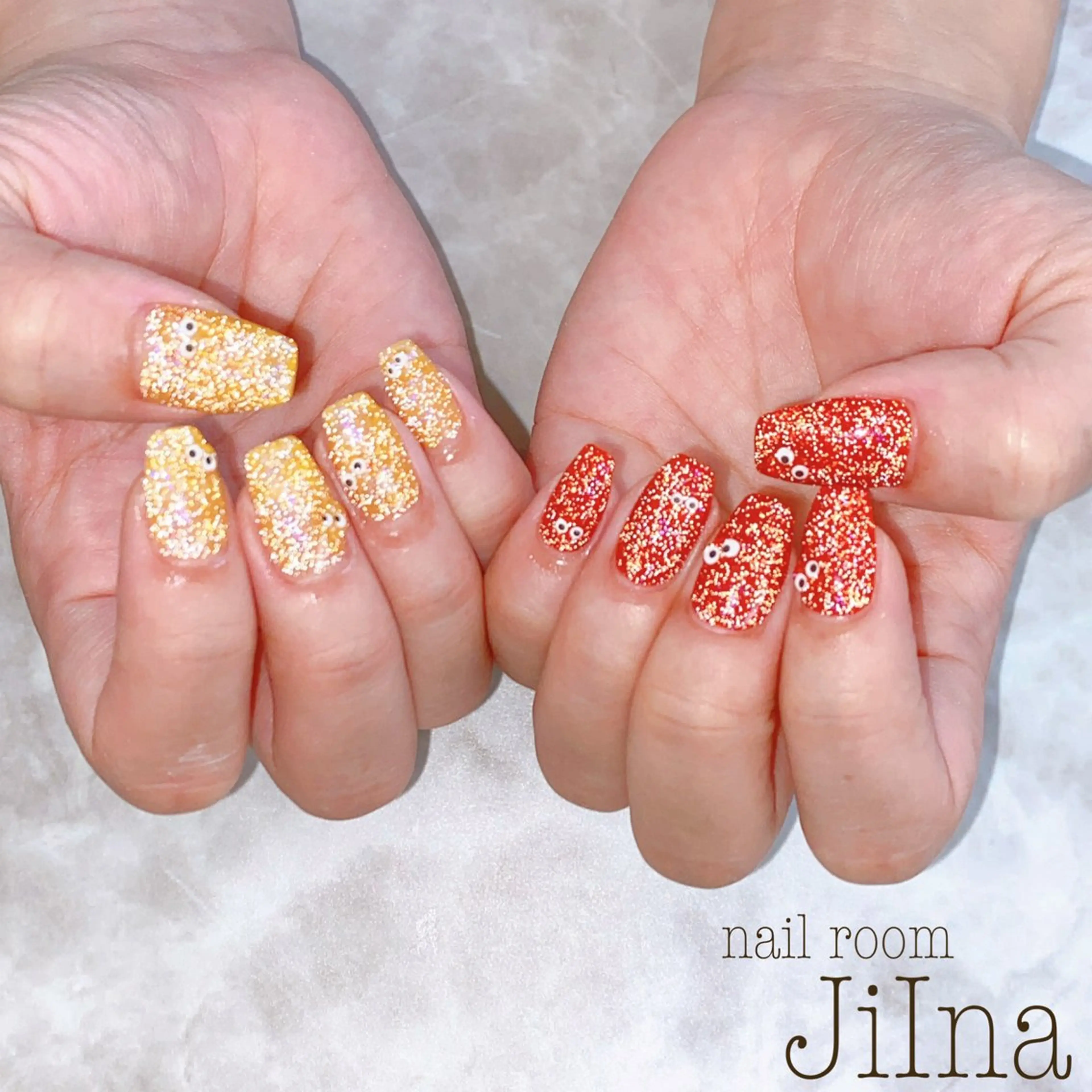 ネイル フラッシュネイル JiIna nailのネイルデザイン