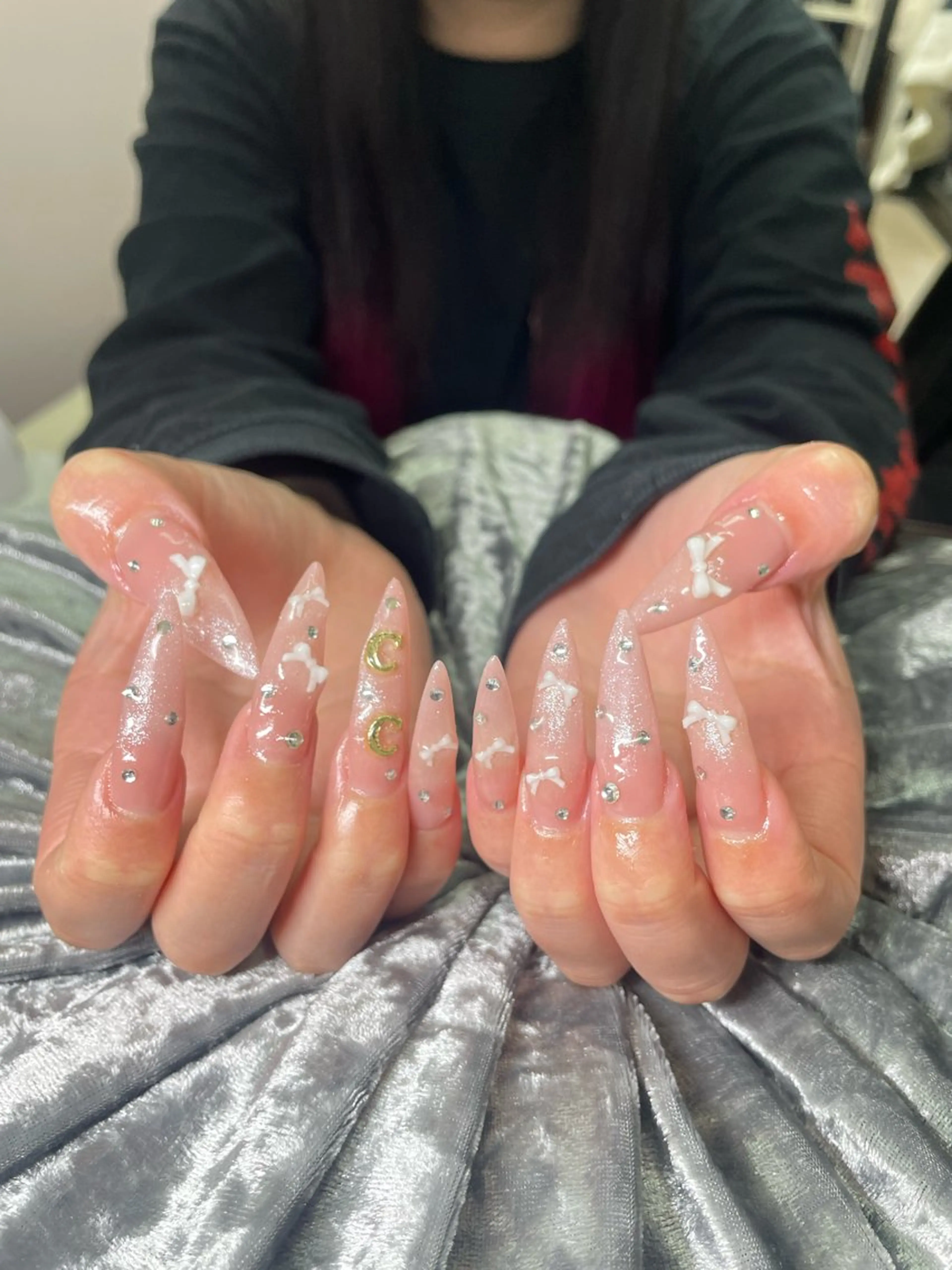 ネイル ハンドネイル Mumu眉毛,ネイル モデル募集中🪄のネイルデザイン