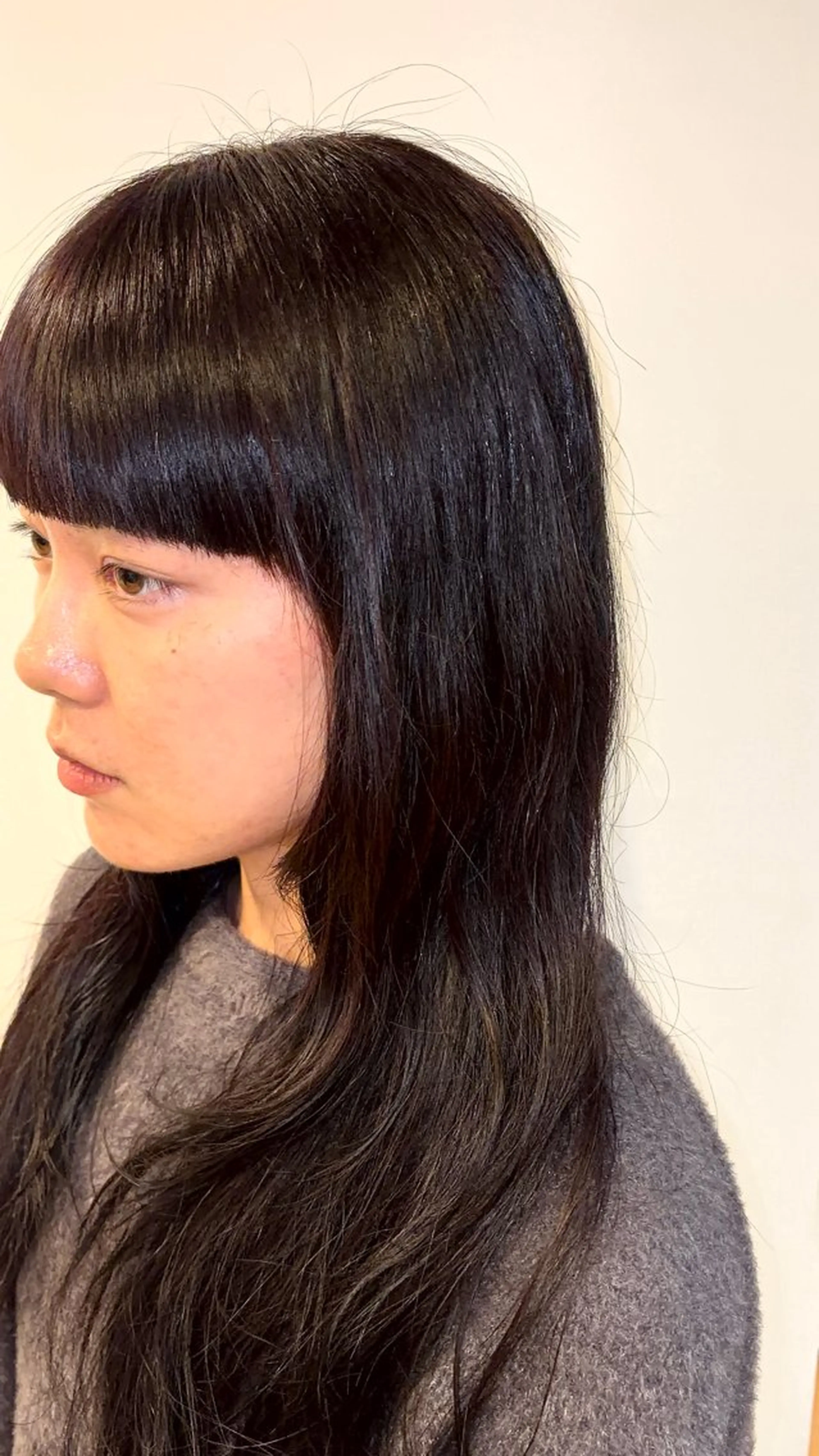 ロング 田口 響希のヘアスタイル