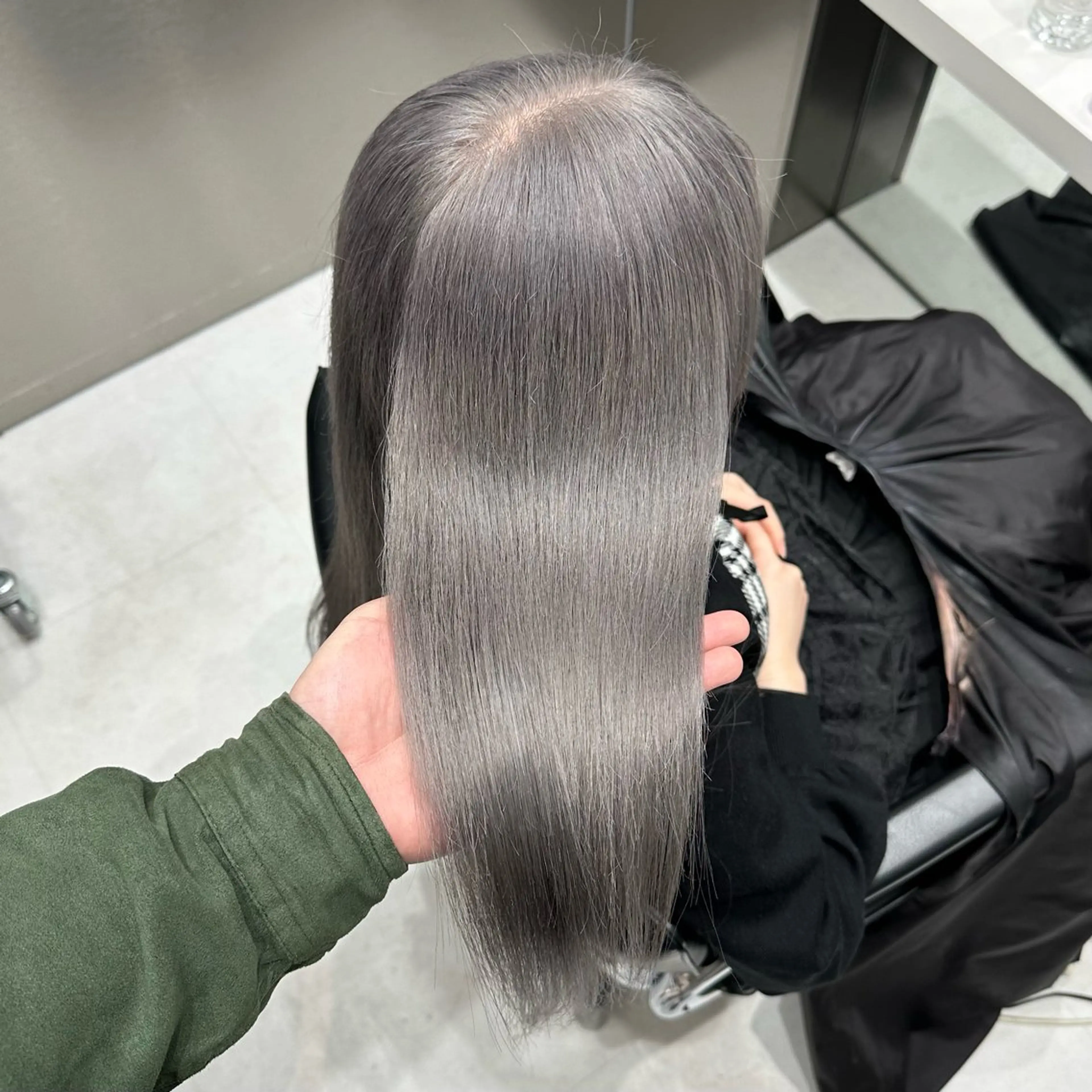 ロング カラー ヘアカラー ✨髪質改善艶カラー✨ リュウトのヘアスタイル