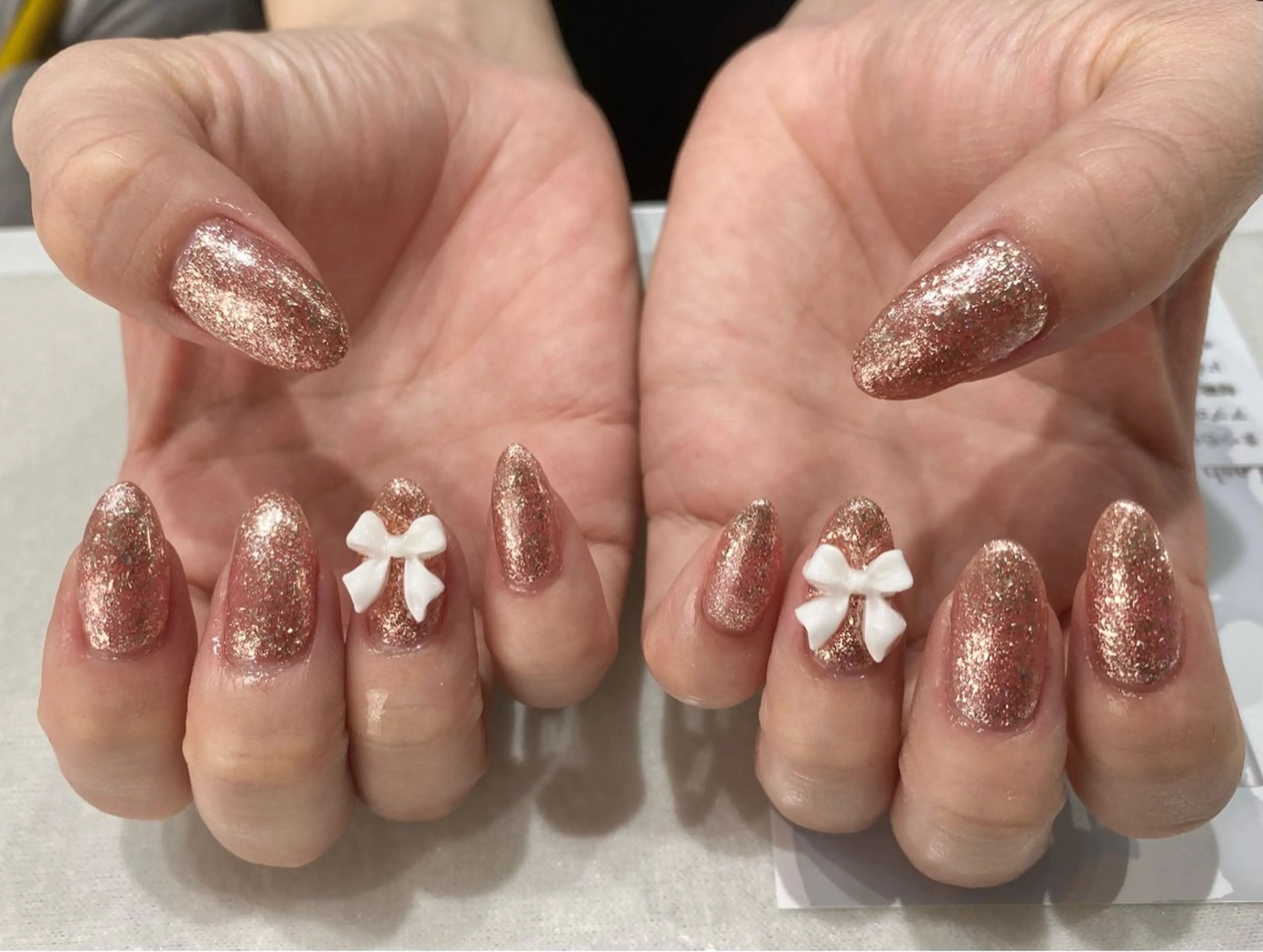 【平日限定】ワンカラーにジュエリーパーツ2つ💅オフ込の写真