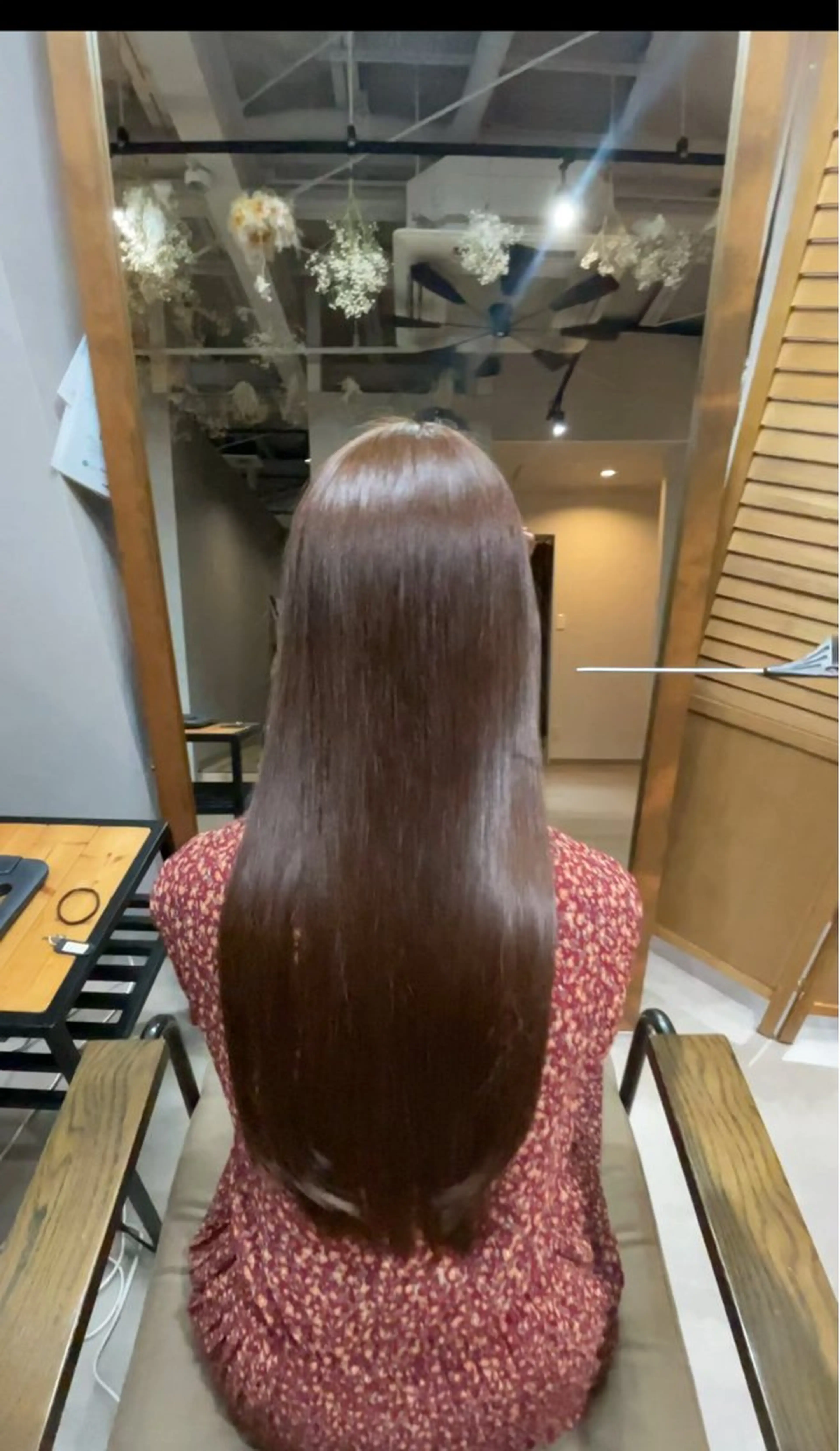 ロング 長田 亮のヘアスタイル