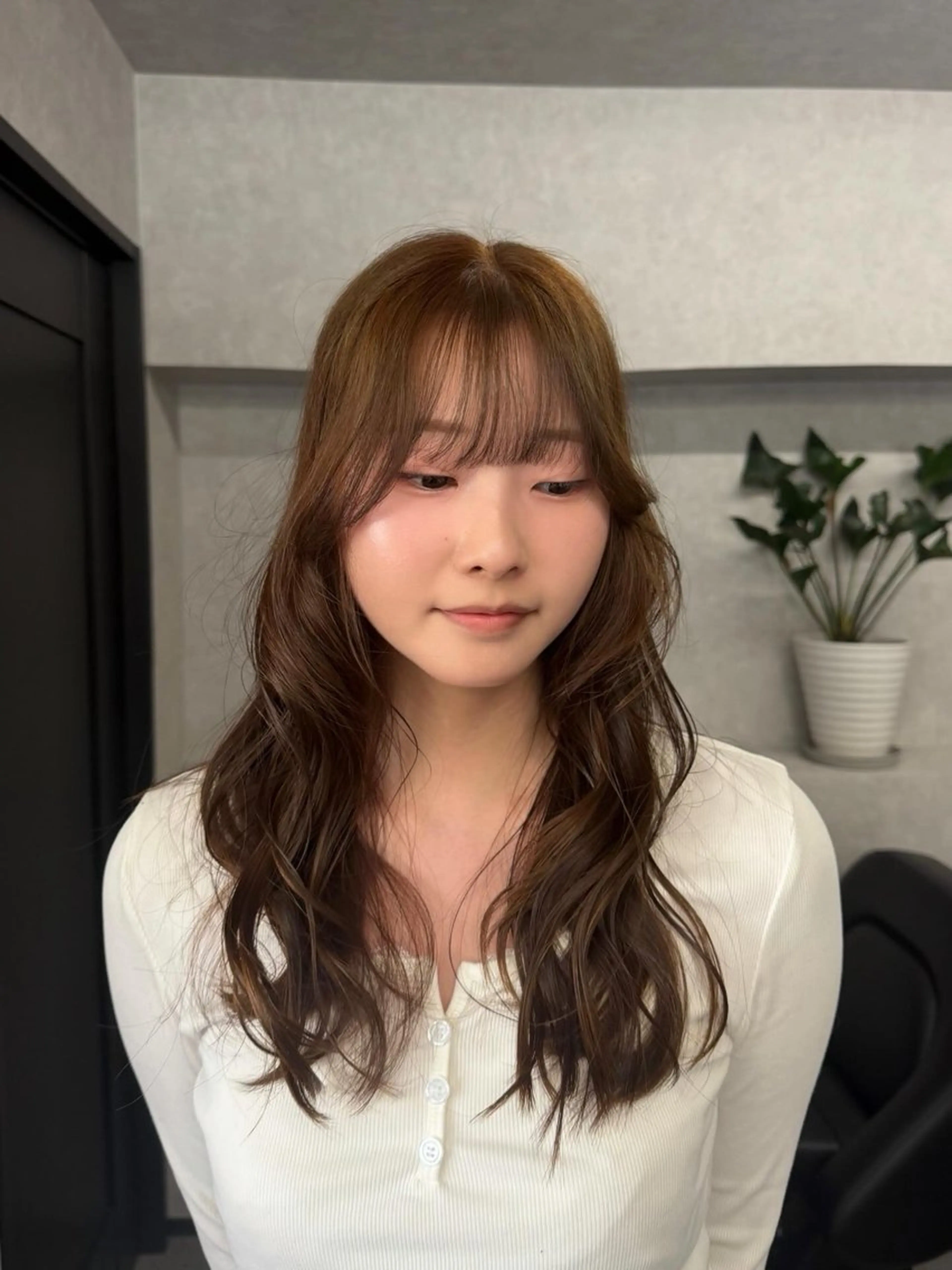 ロング カラー ヘアカラー アヤカ （AYAKA）のヘアスタイル