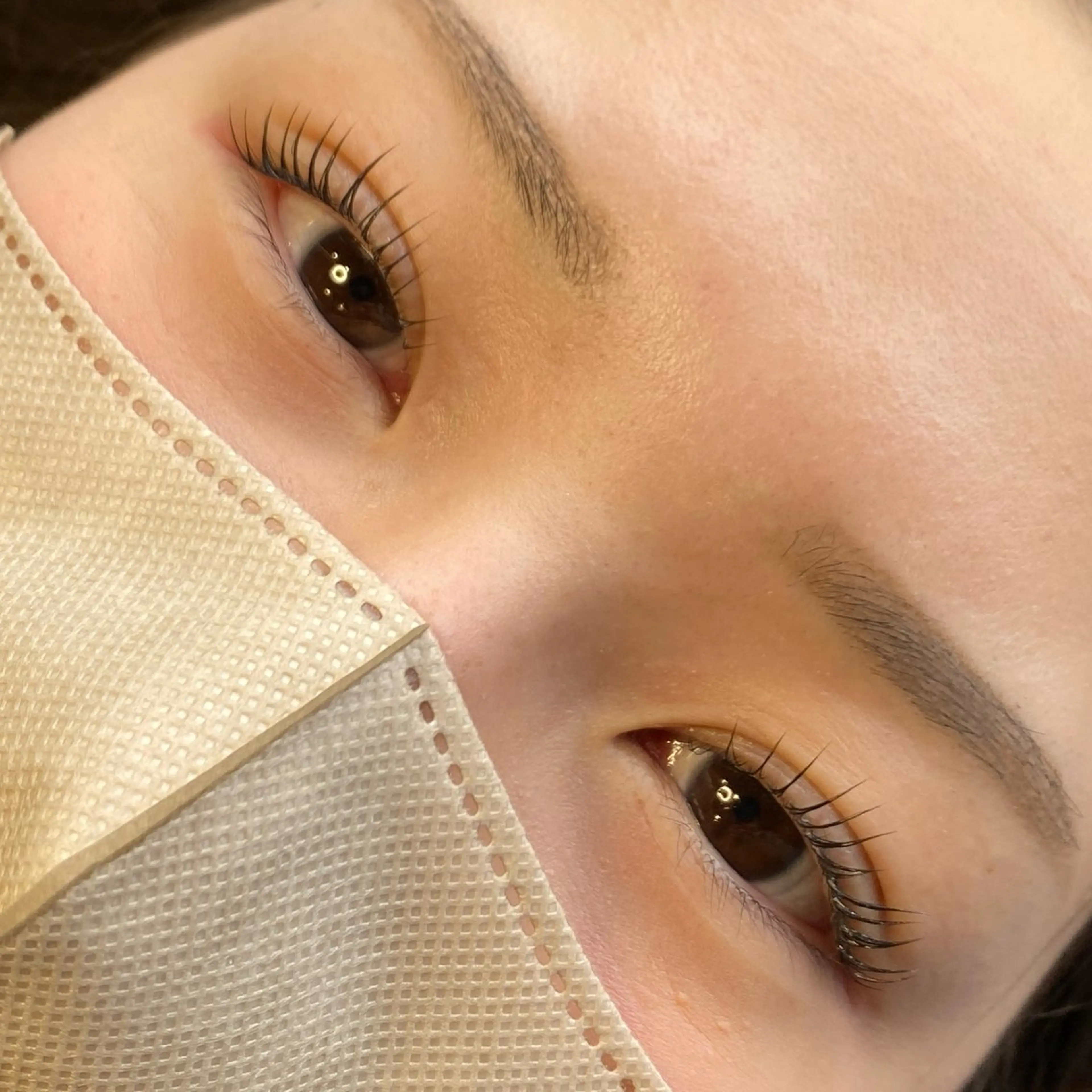 マツエク・マツパ パリジェンヌラッシュリフト Dahlia beauty新岩聖可のマツエク・マツパデザイン