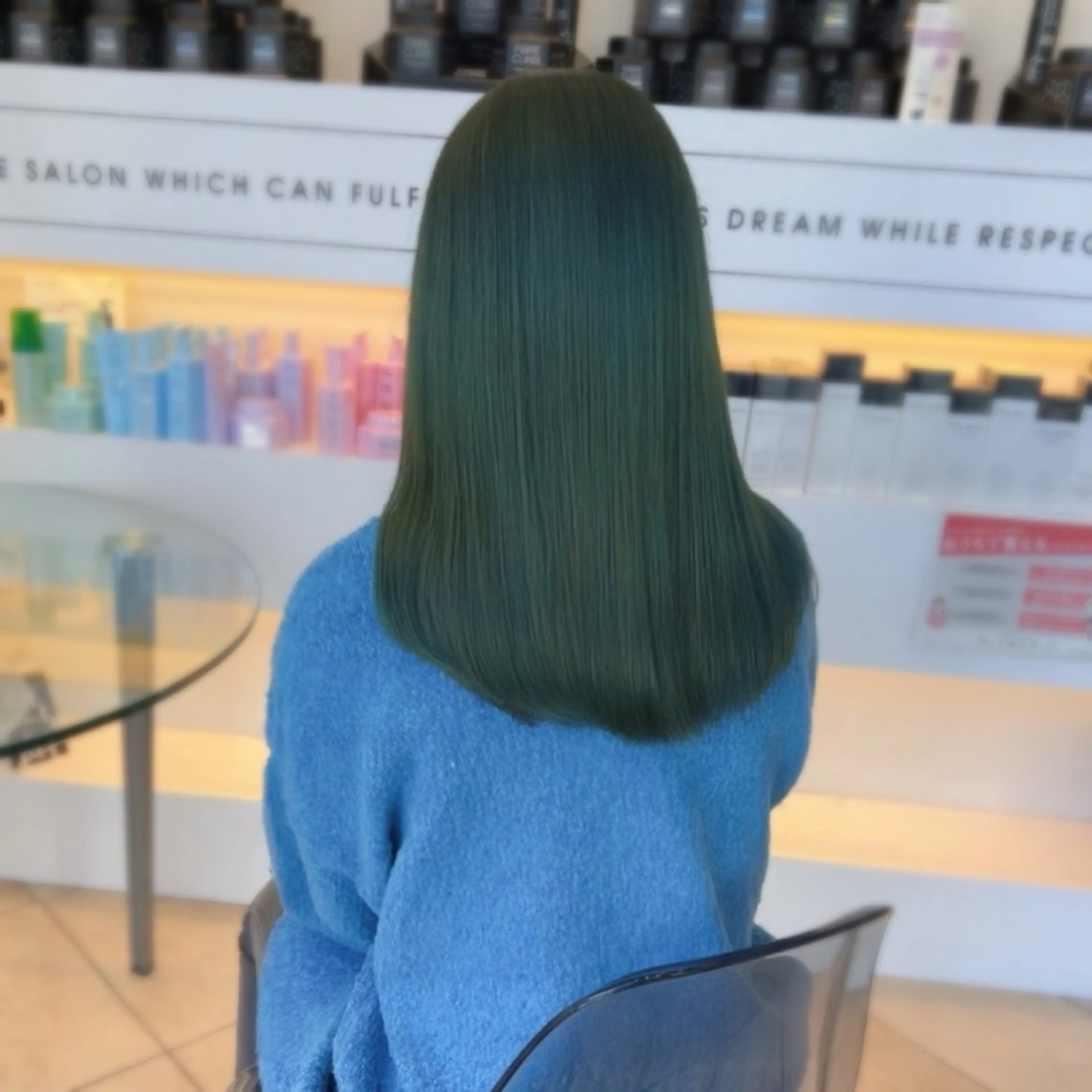 セミロング カラー ブリーチ ダブルカラー トリートメント mei 撮影モデル募集中！のヘアスタイル