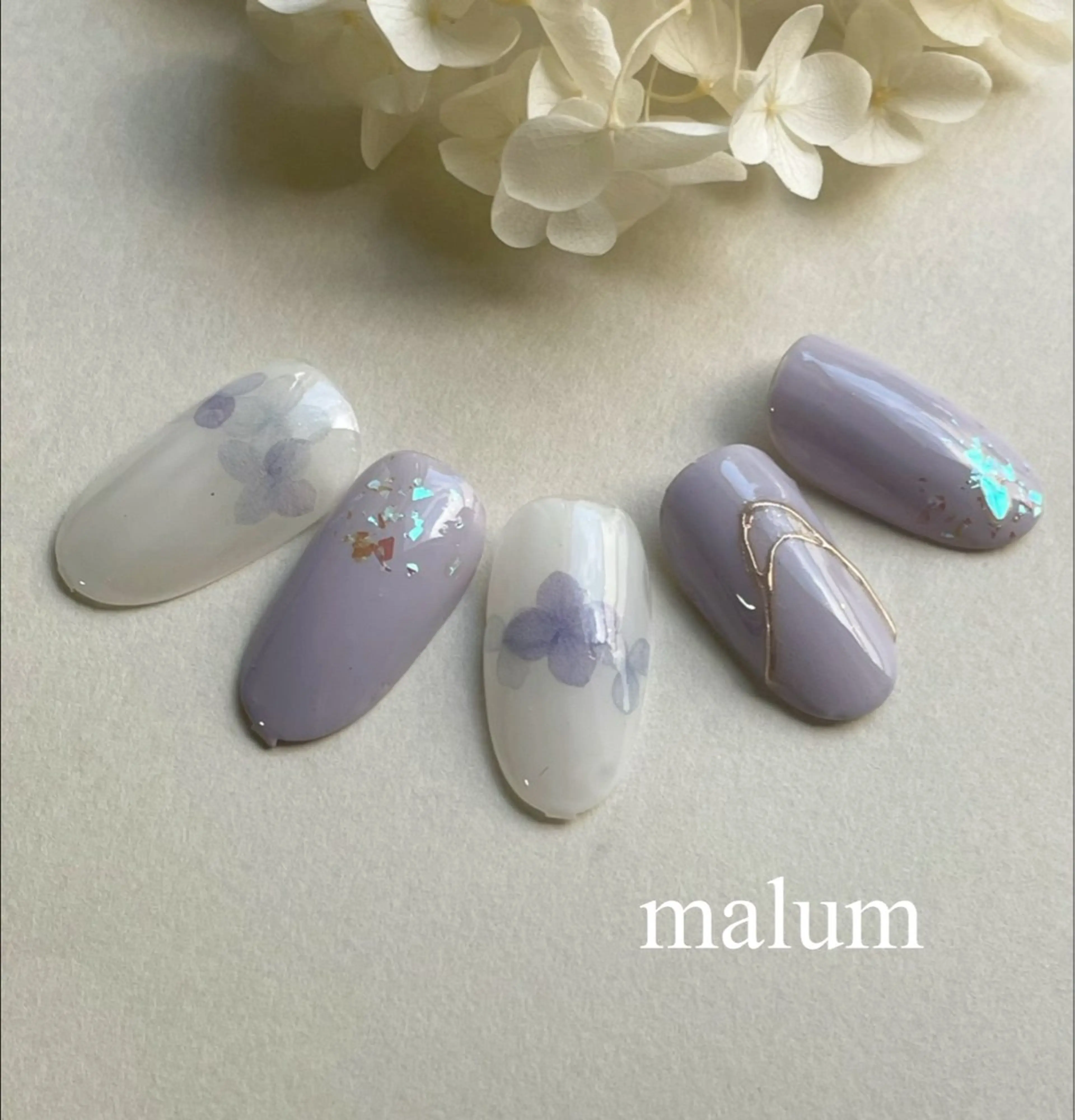 ネイル ハンドネイル malum nailのネイルデザイン