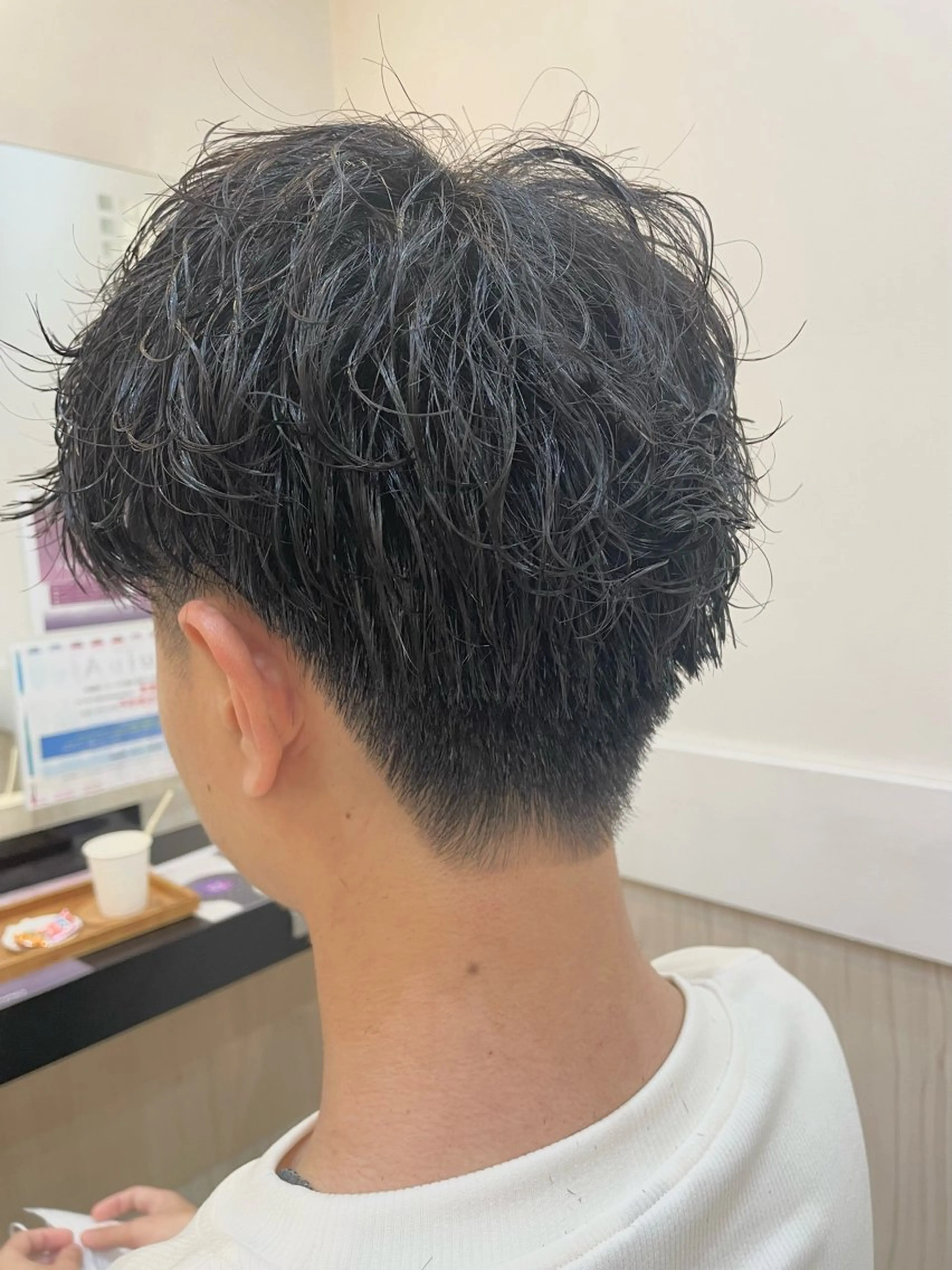 ショート パーマ メンズ カット パーマ リリー /Men's/パーマのヘアスタイル