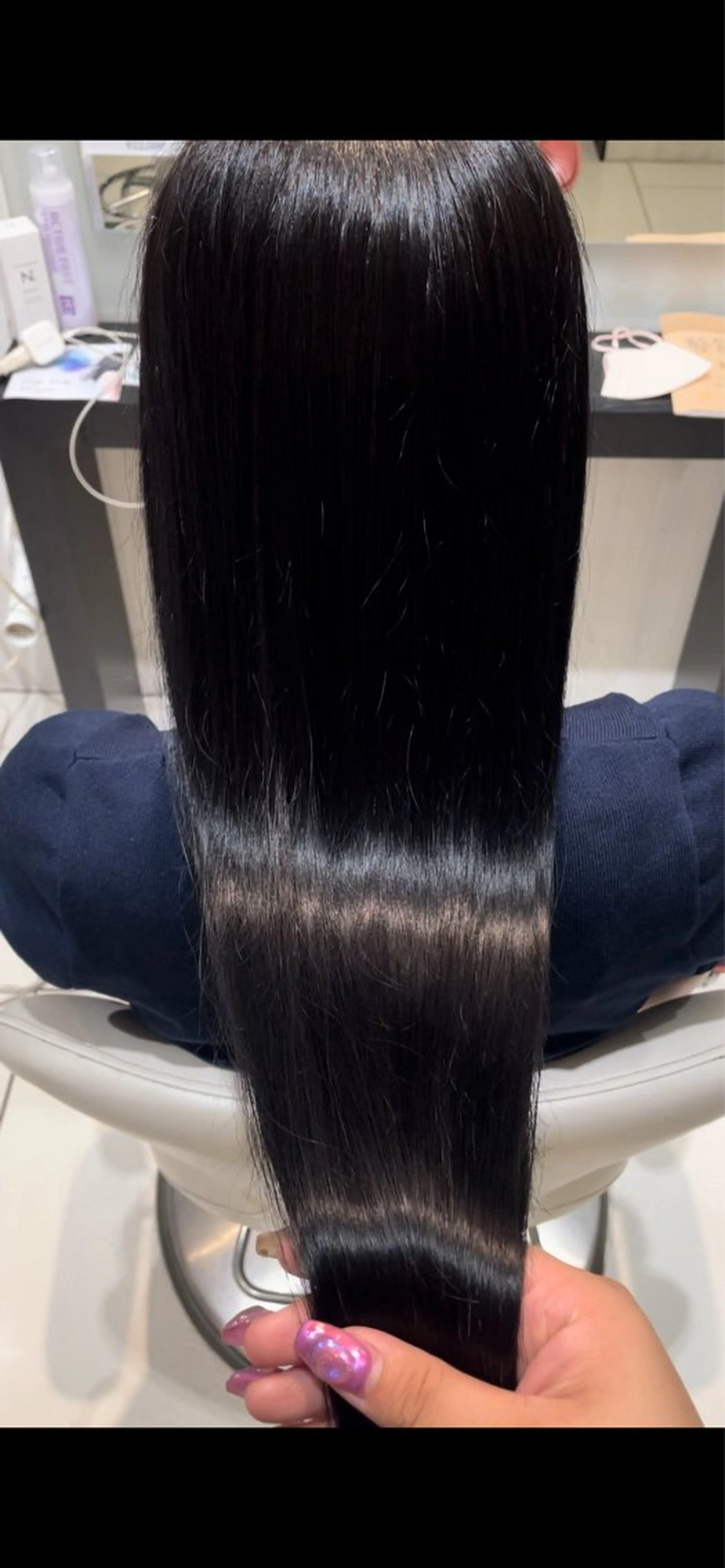 ロング カラー ヘアカラー トリートメント 💞暖色カラー 💞risaのヘアスタイル