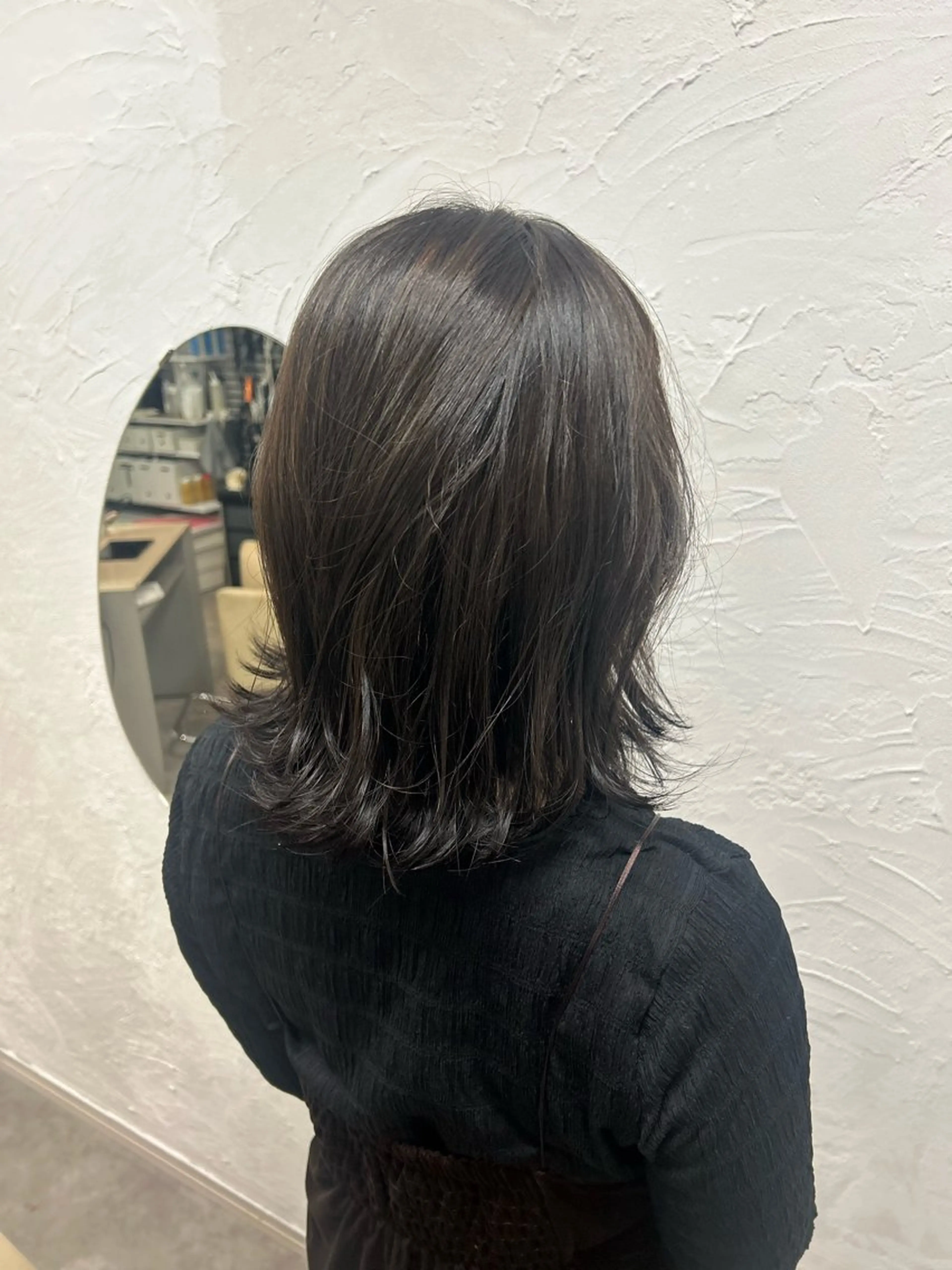ミディアム SiLO Yukinaのヘアスタイル