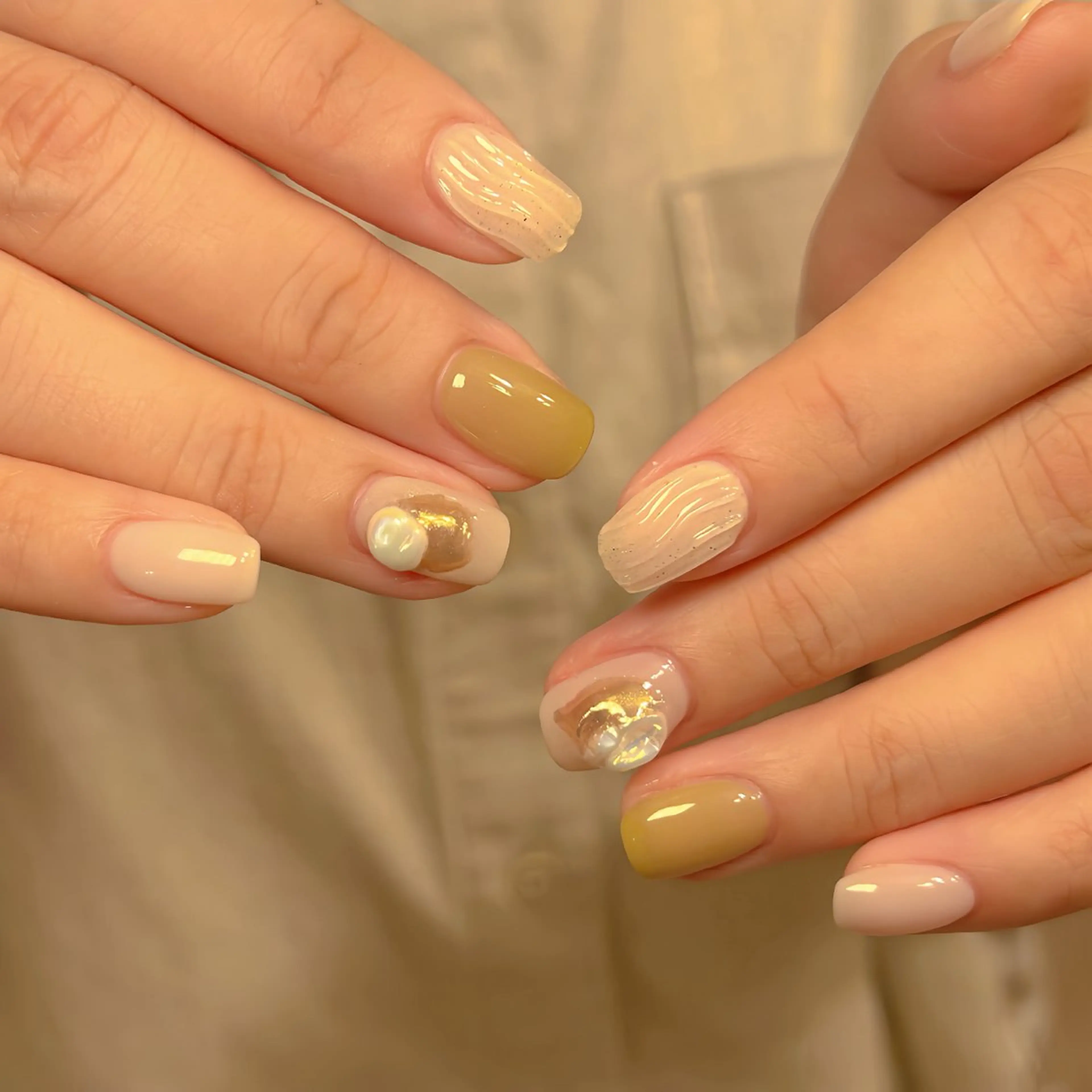 ネイル シンプルネイル ハンドネイル A Aのネイルデザイン