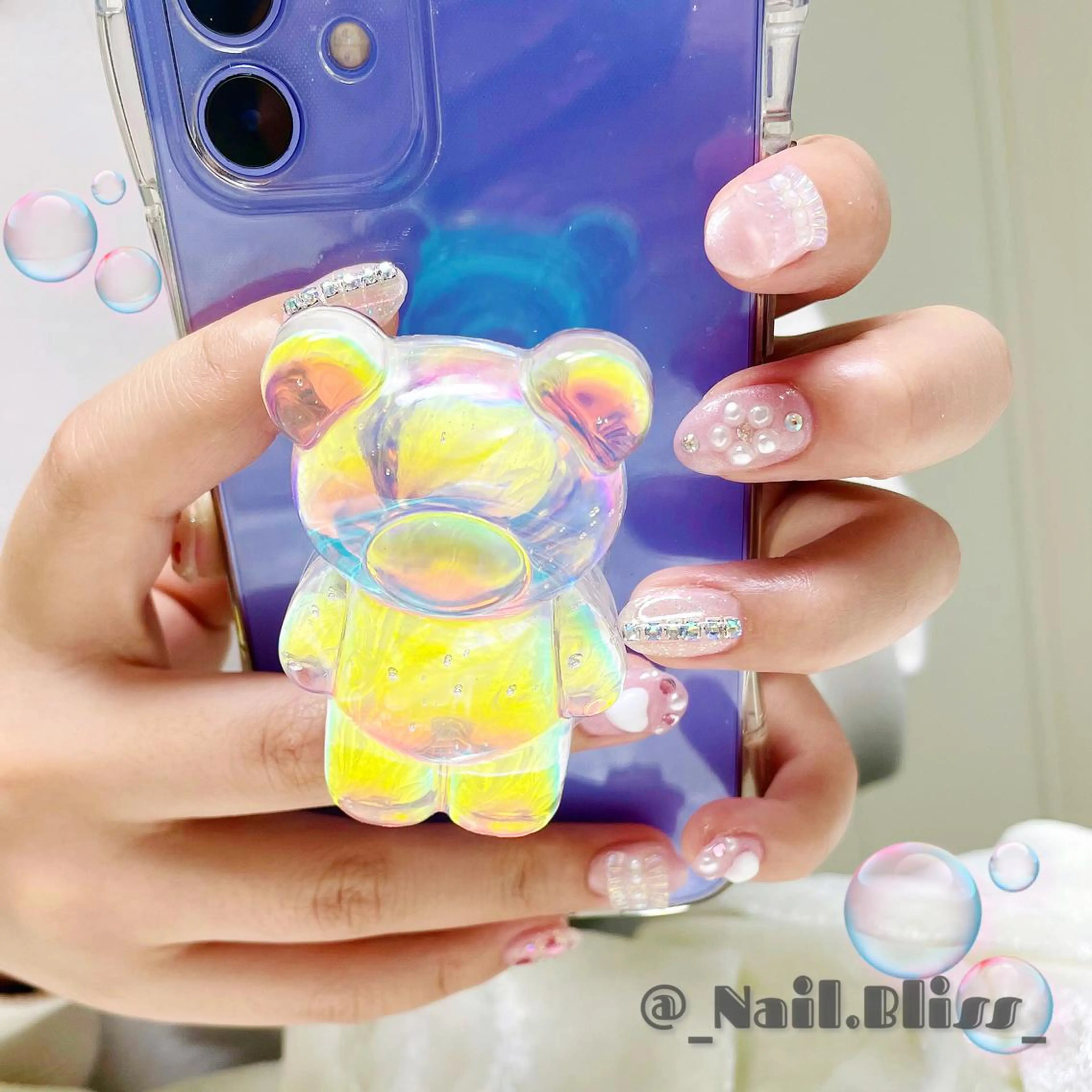 ネイル ガーリー ハンドネイル NAIL BLISSのネイルデザイン