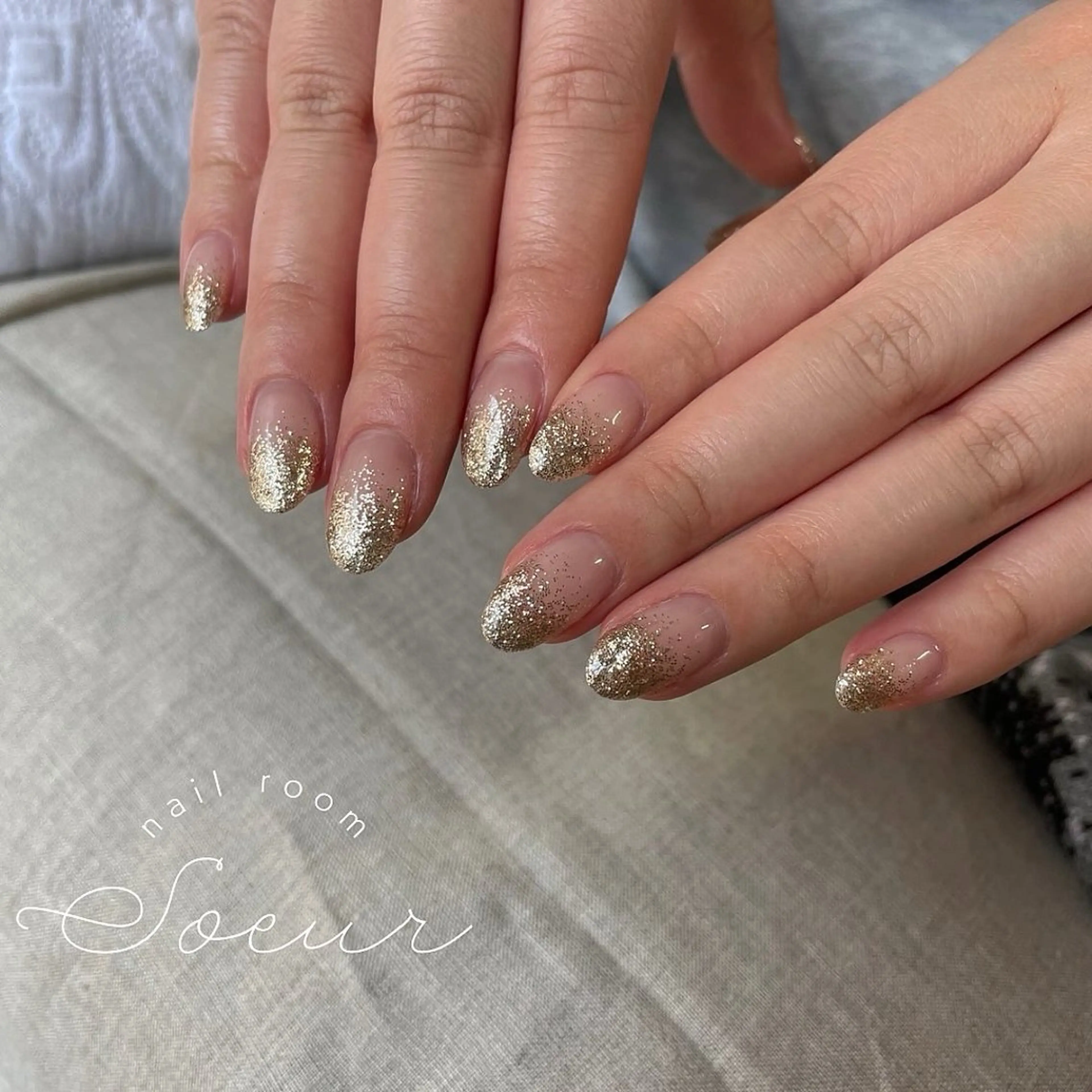 平日ラメグラデーション/他店オフ無料！！PayPay、カード払い可/ミニモ限定割引の写真