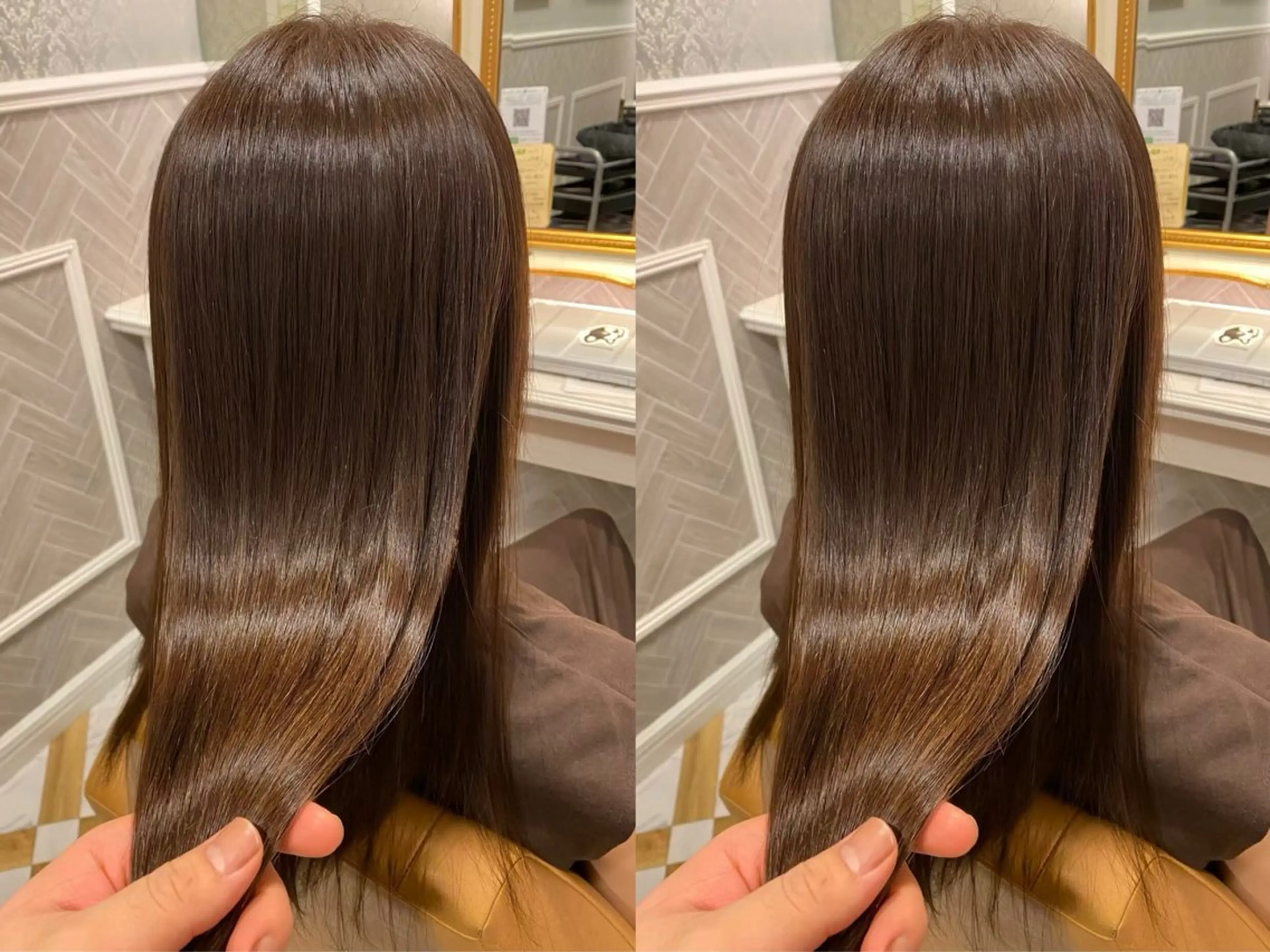 ロング 艶カラー美髪縮毛矯正 /髪質改善✨️ユウキのヘアスタイル