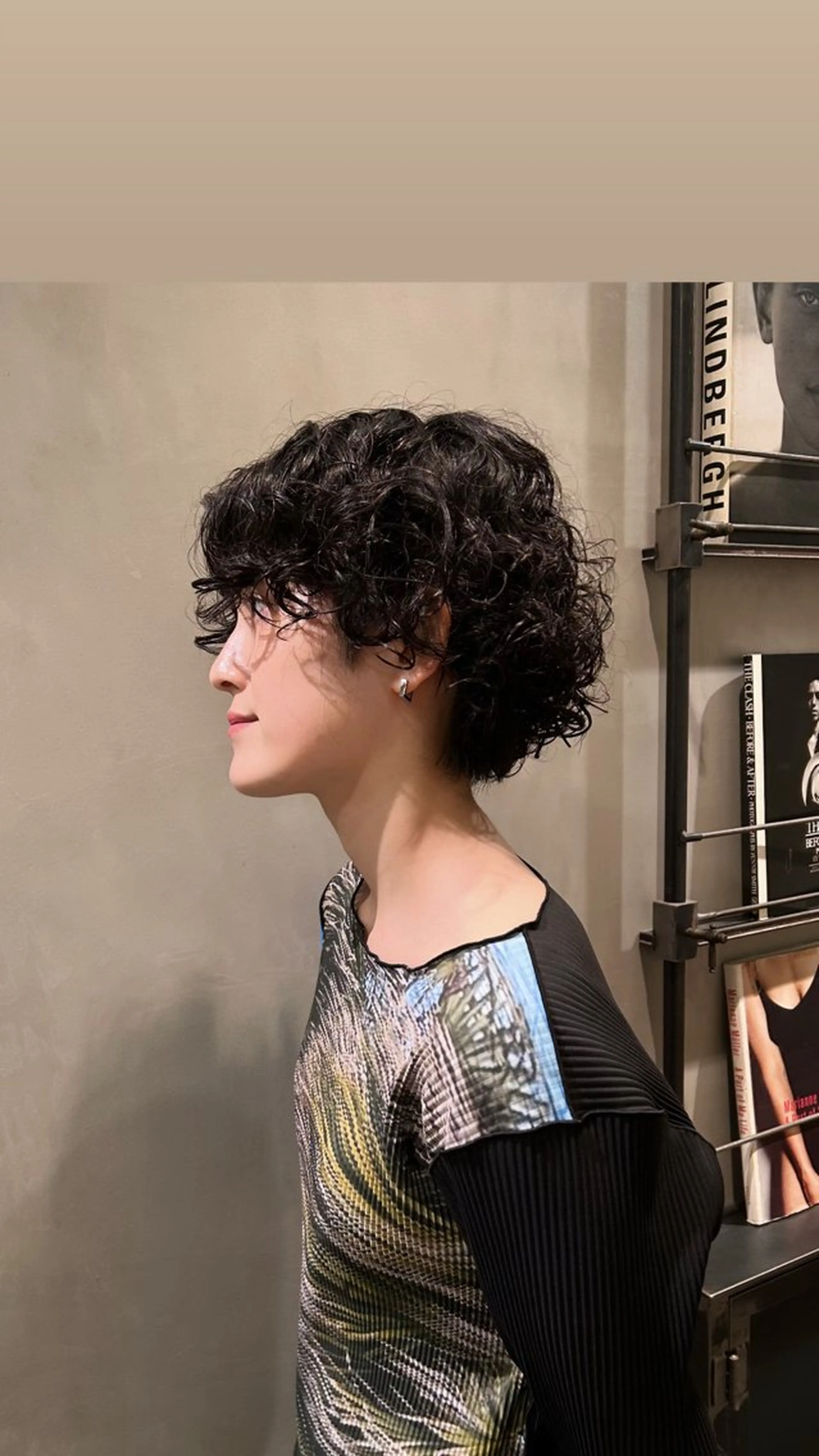 ショート パーマ カット パーマ タナカ カナ🫧のヘアスタイル