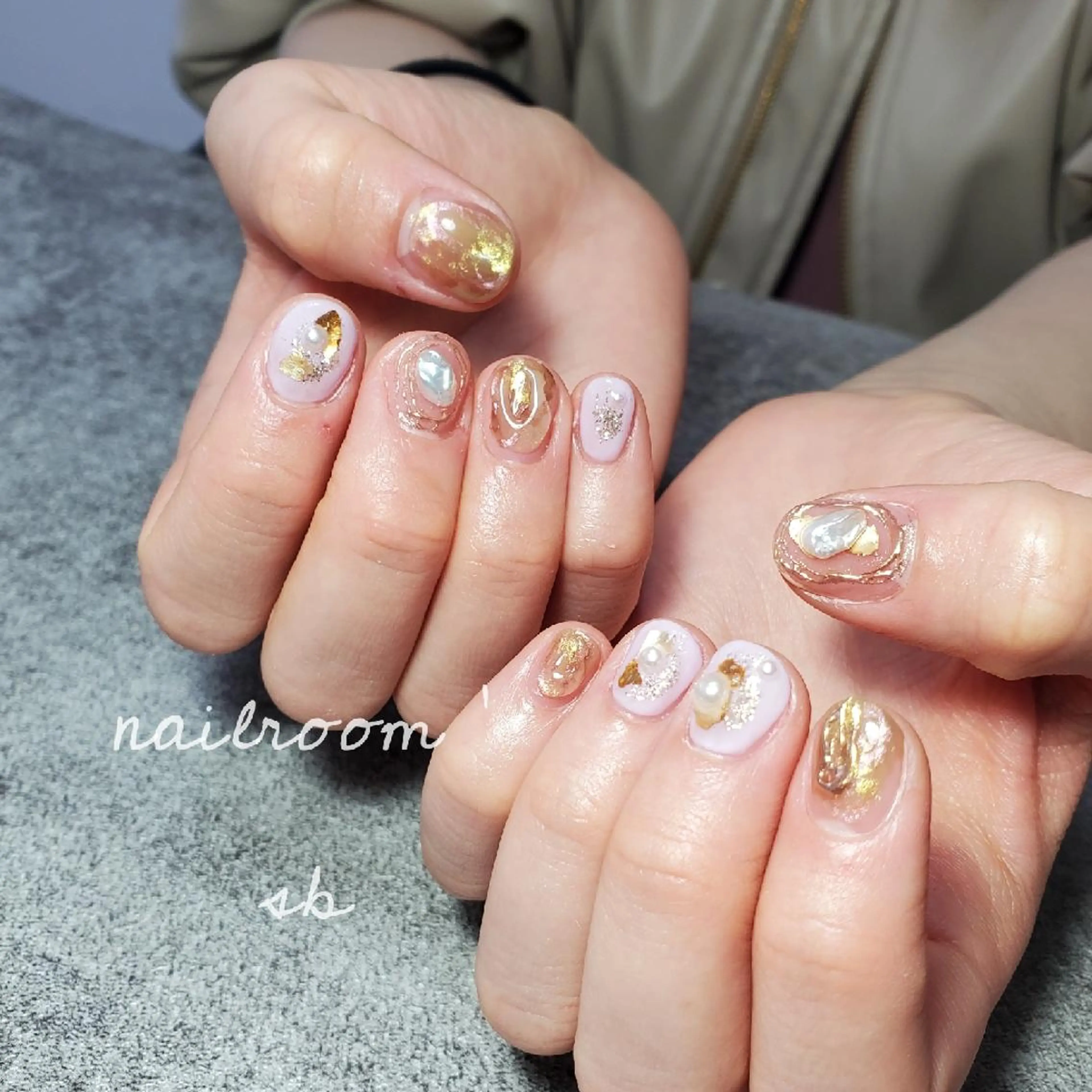 ネイル ハンドネイル nailroom‪ sb‪‪𓈒𓂂𓏸のネイルデザイン