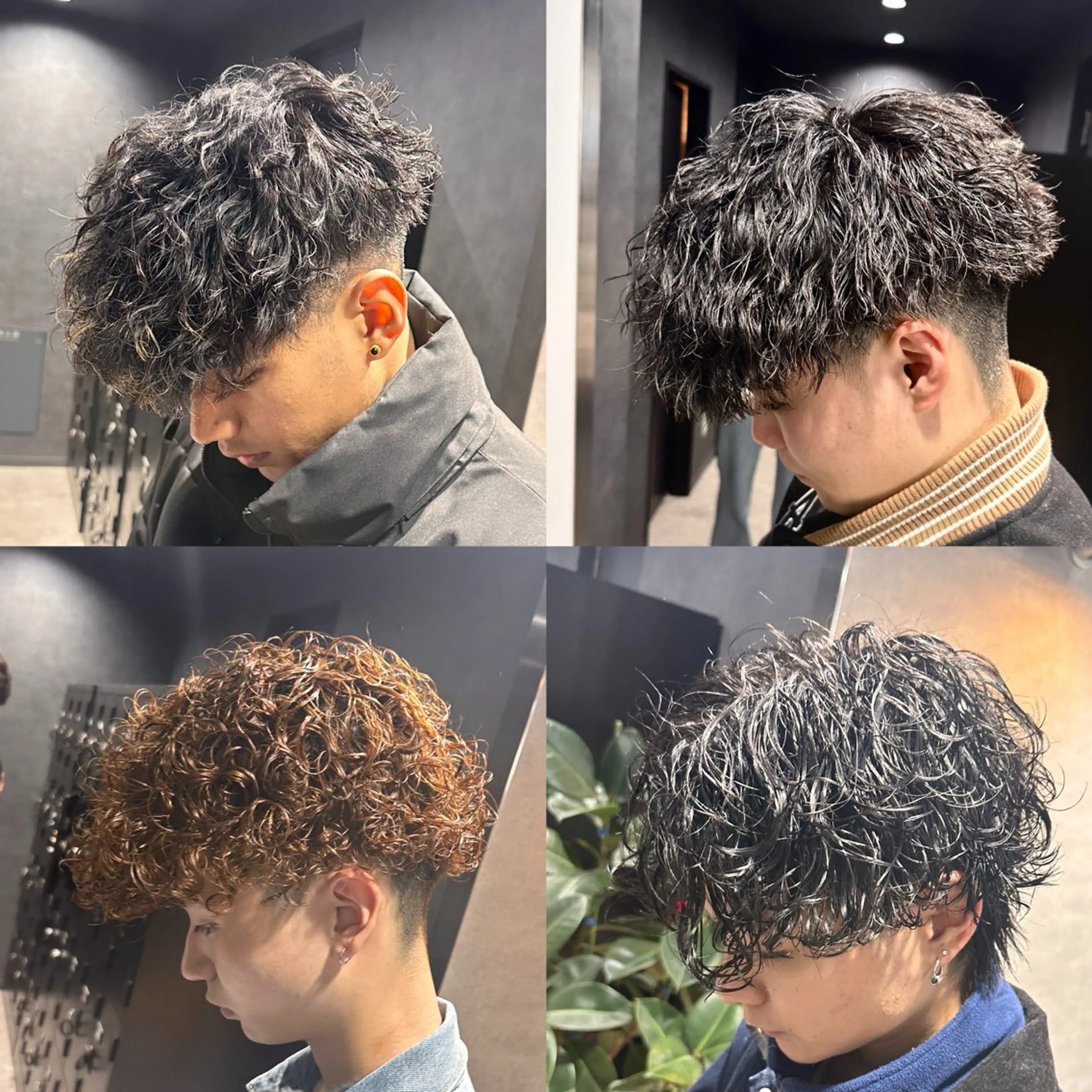 ショート パーマ メンズ 【メンズサロン】 BLUCK 横浜のヘアスタイル