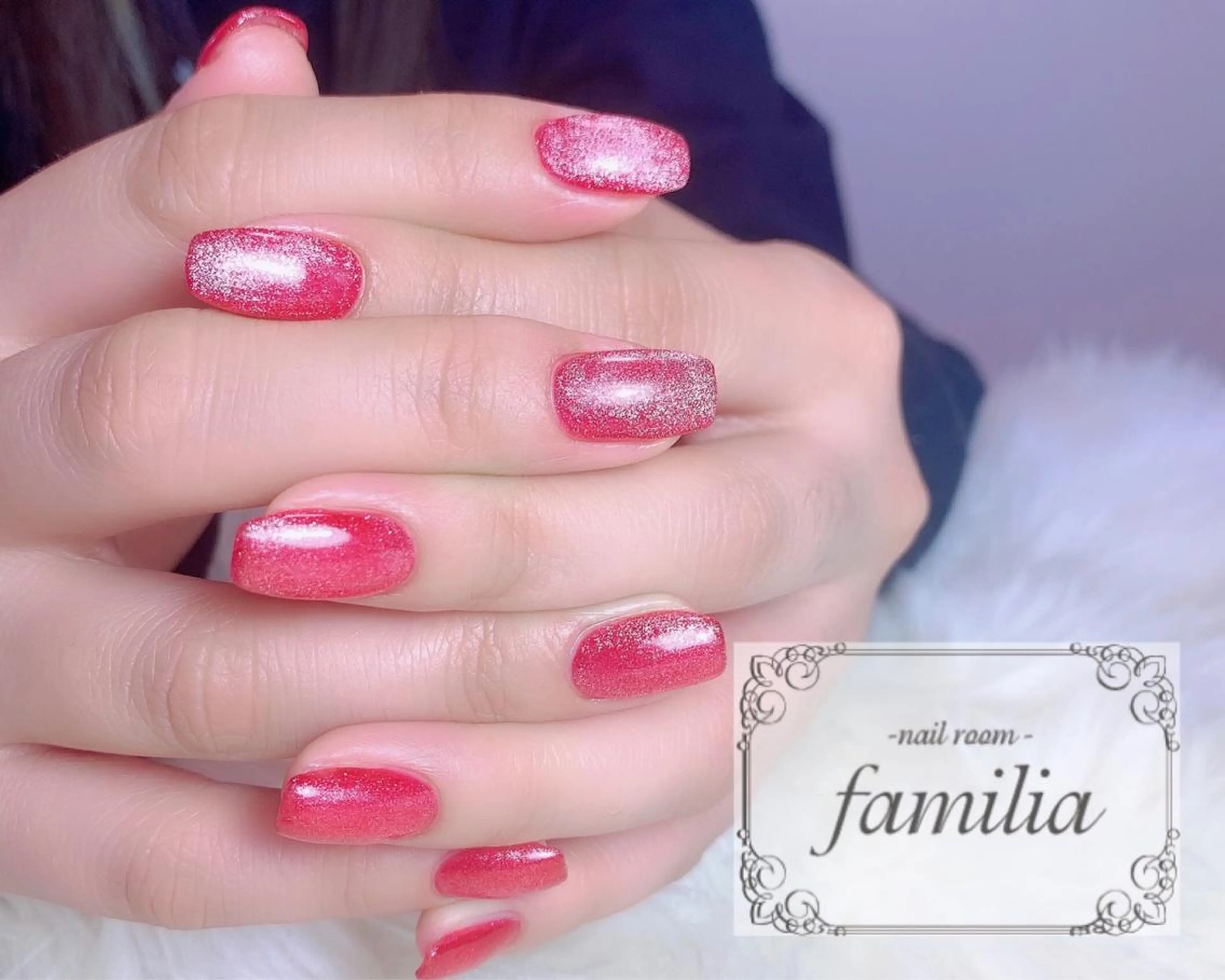 ネイル マグネットネイル ハンドネイル -nailroom- familiaのネイルデザイン