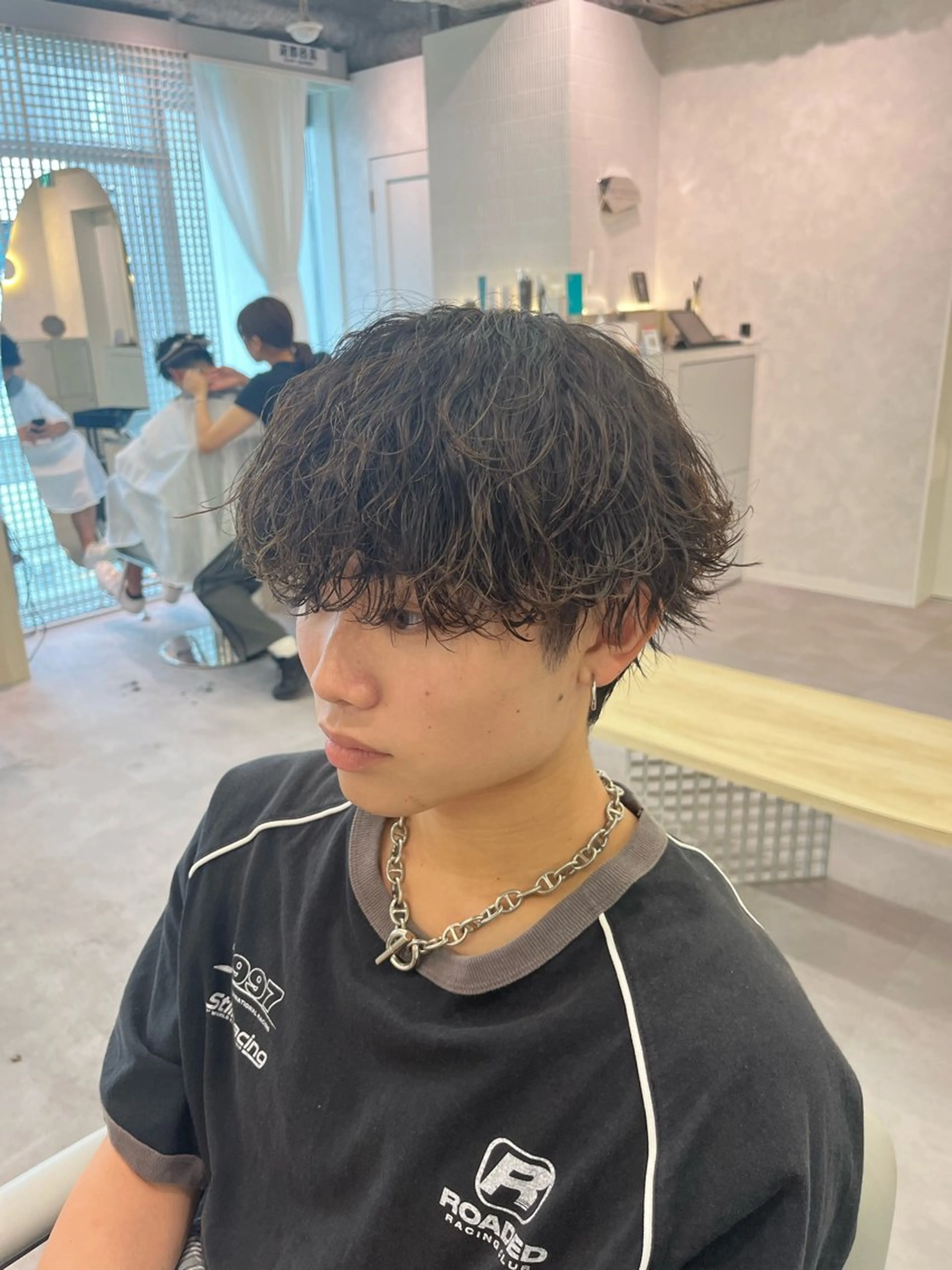 ご新規様限定!【こだわりの波巻きorシャドウor+メンズカット(スタイリングレクチャー込)の写真