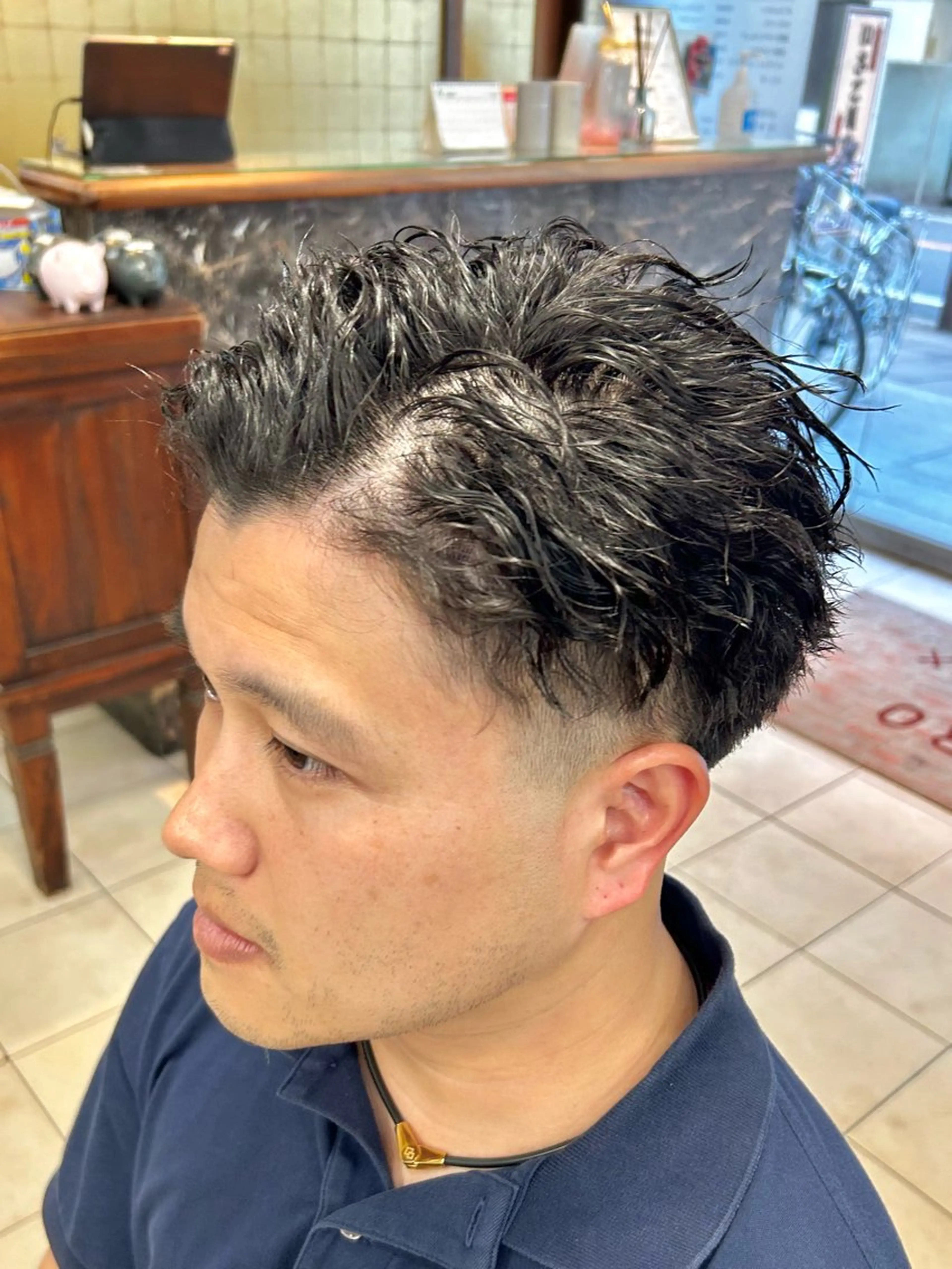 パーマ メンズ カット パーマ メンズ特化/カット: パーマ🔥REO🔥のヘアスタイル
