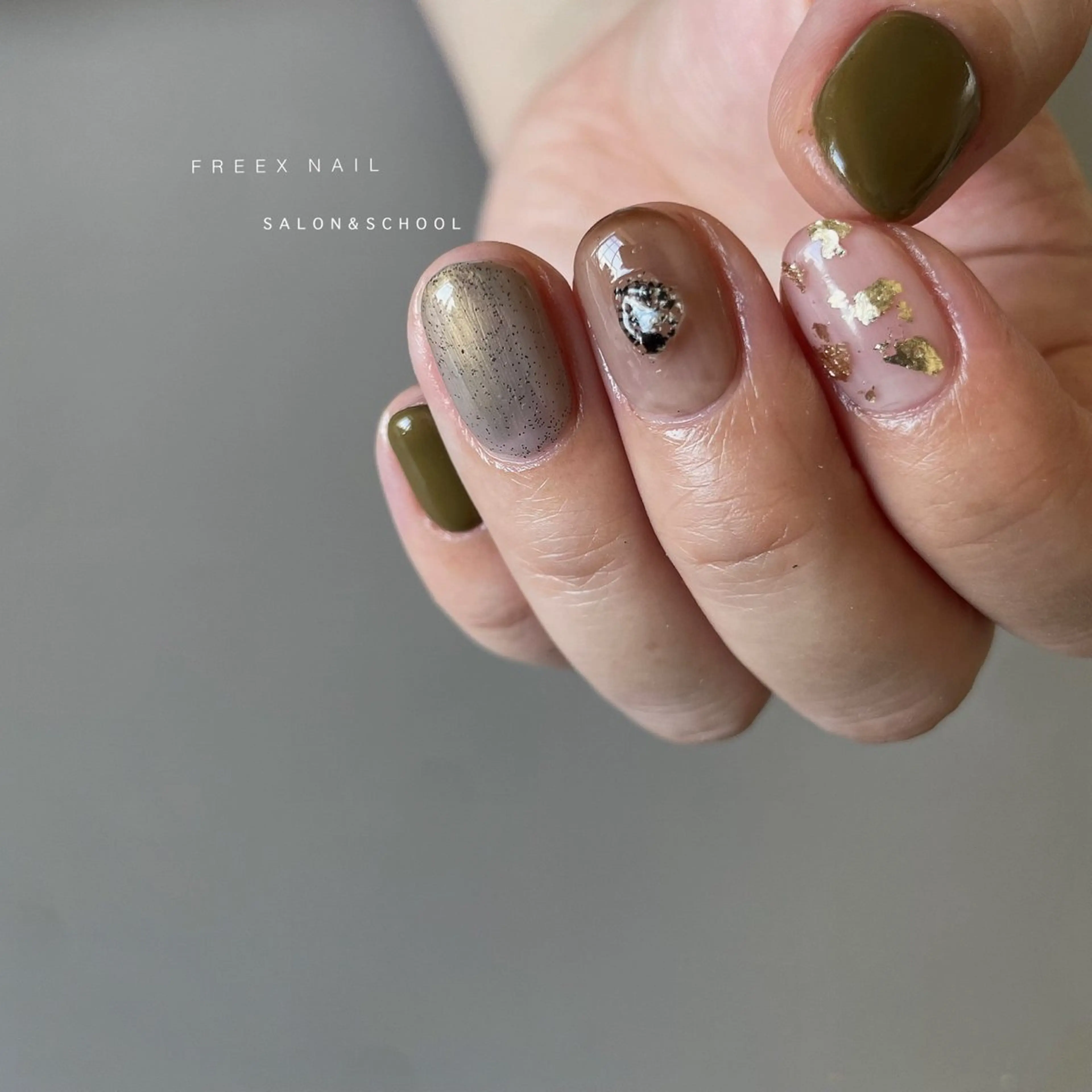 ネイル ハンドネイル ハンドケア freex nail /ニュアンス/個性派のネイルデザイン