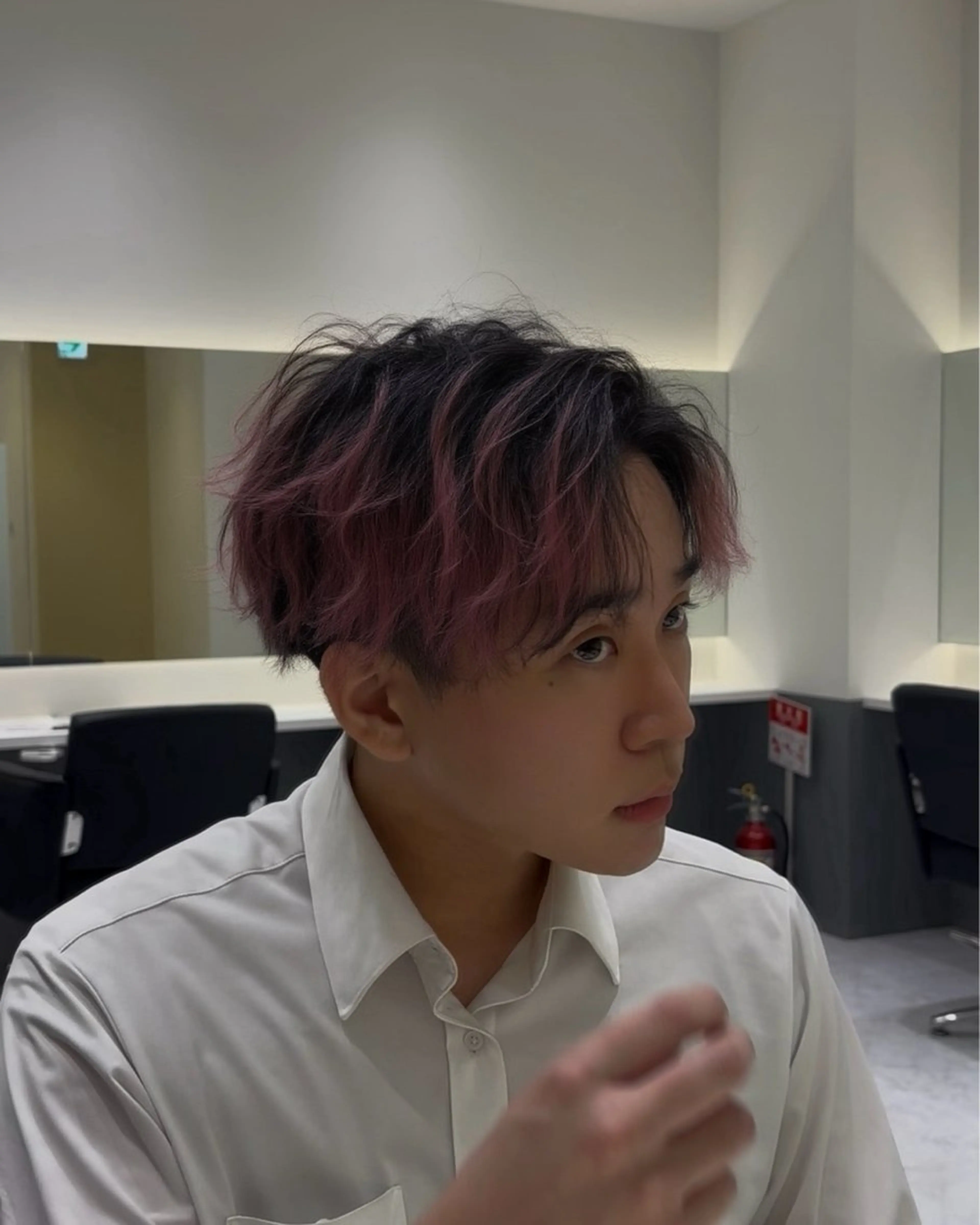 ミディアム カット ヘアカラー ｻｲﾄｳ ｺｳﾀ/梅田駅近のヘアスタイル