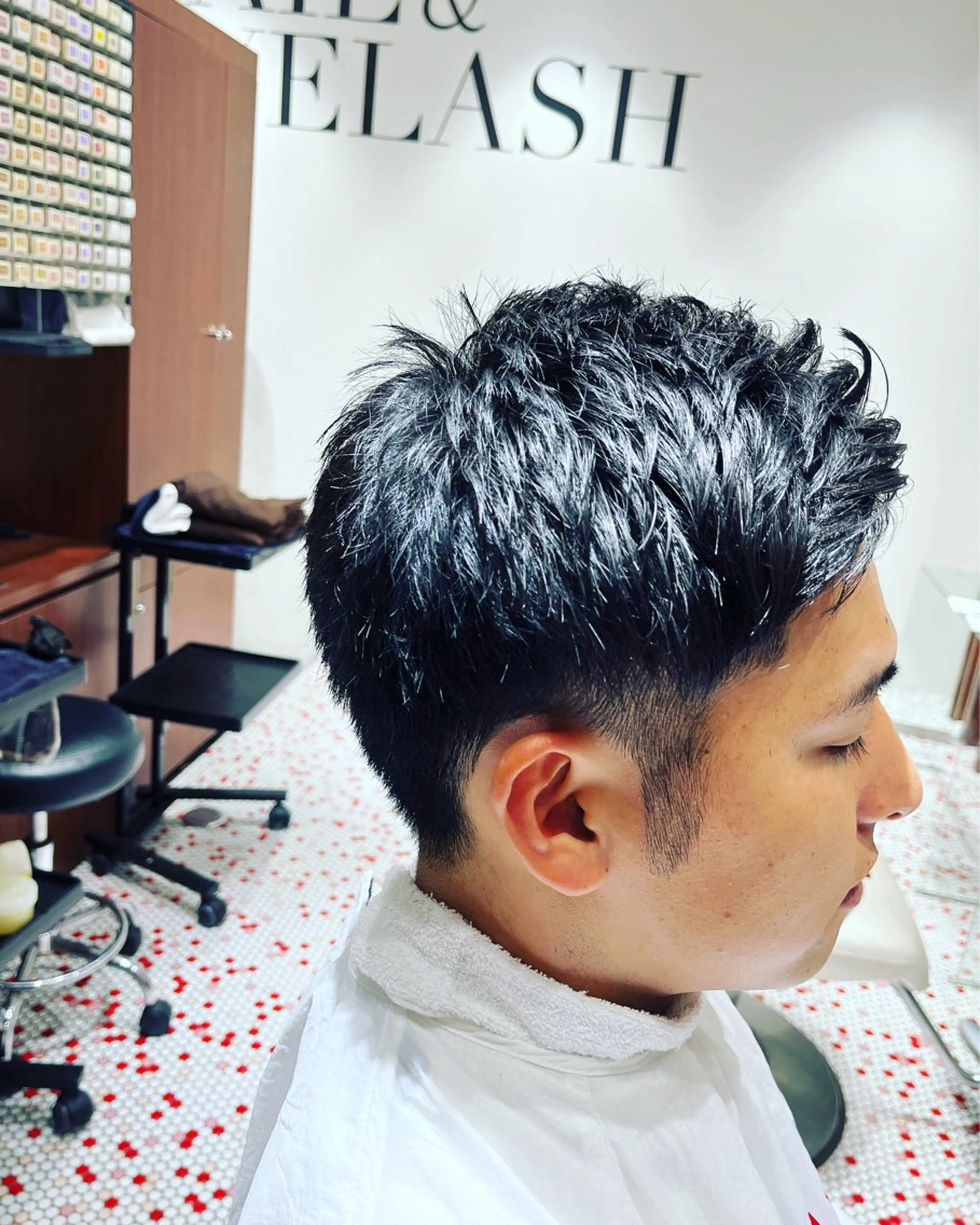 メンズ カット 漆畑 夏美のヘアスタイル