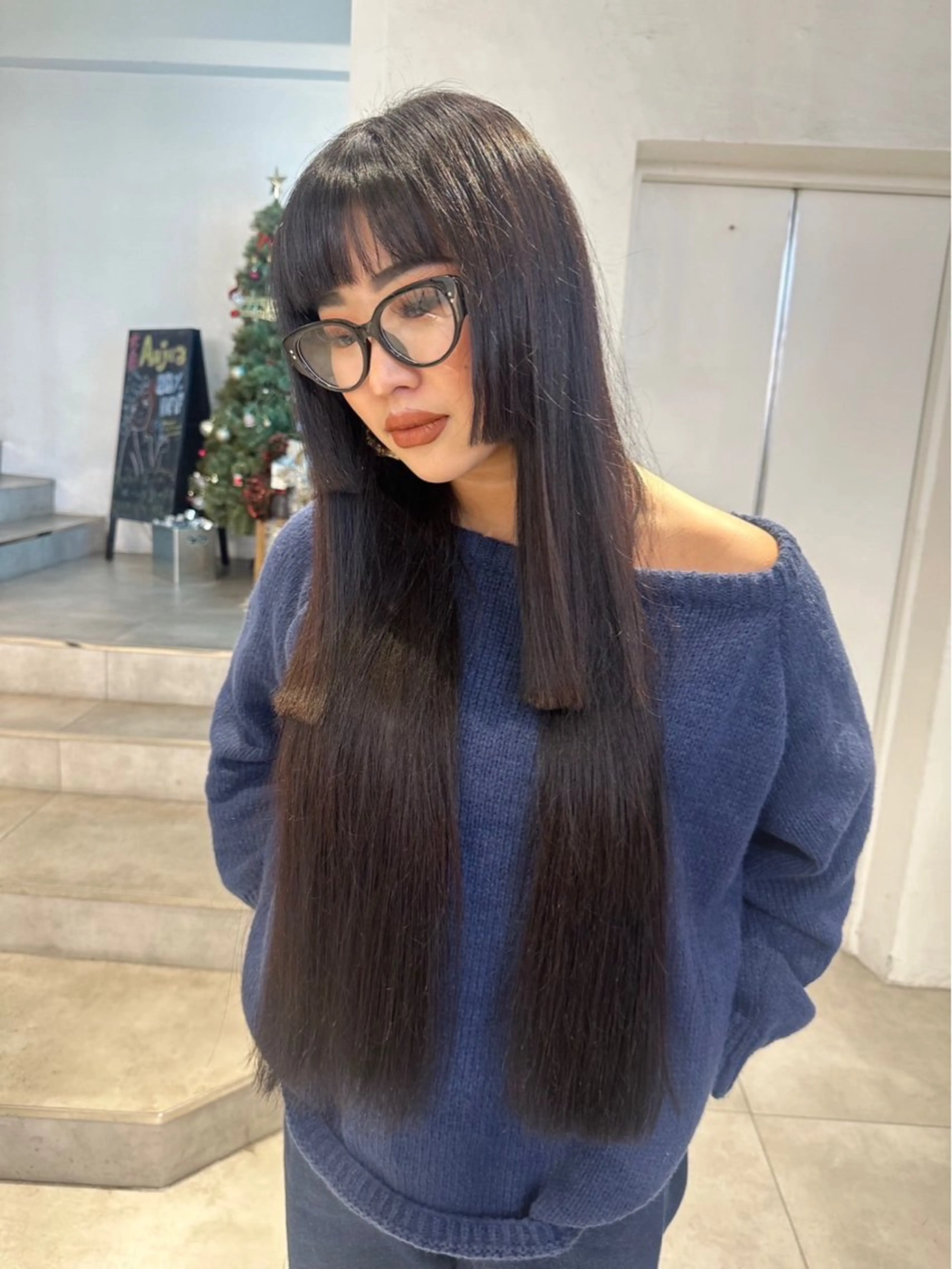 ロング カット 韓国ヘアメンズ・レデ ィース特化ミクのヘアスタイル