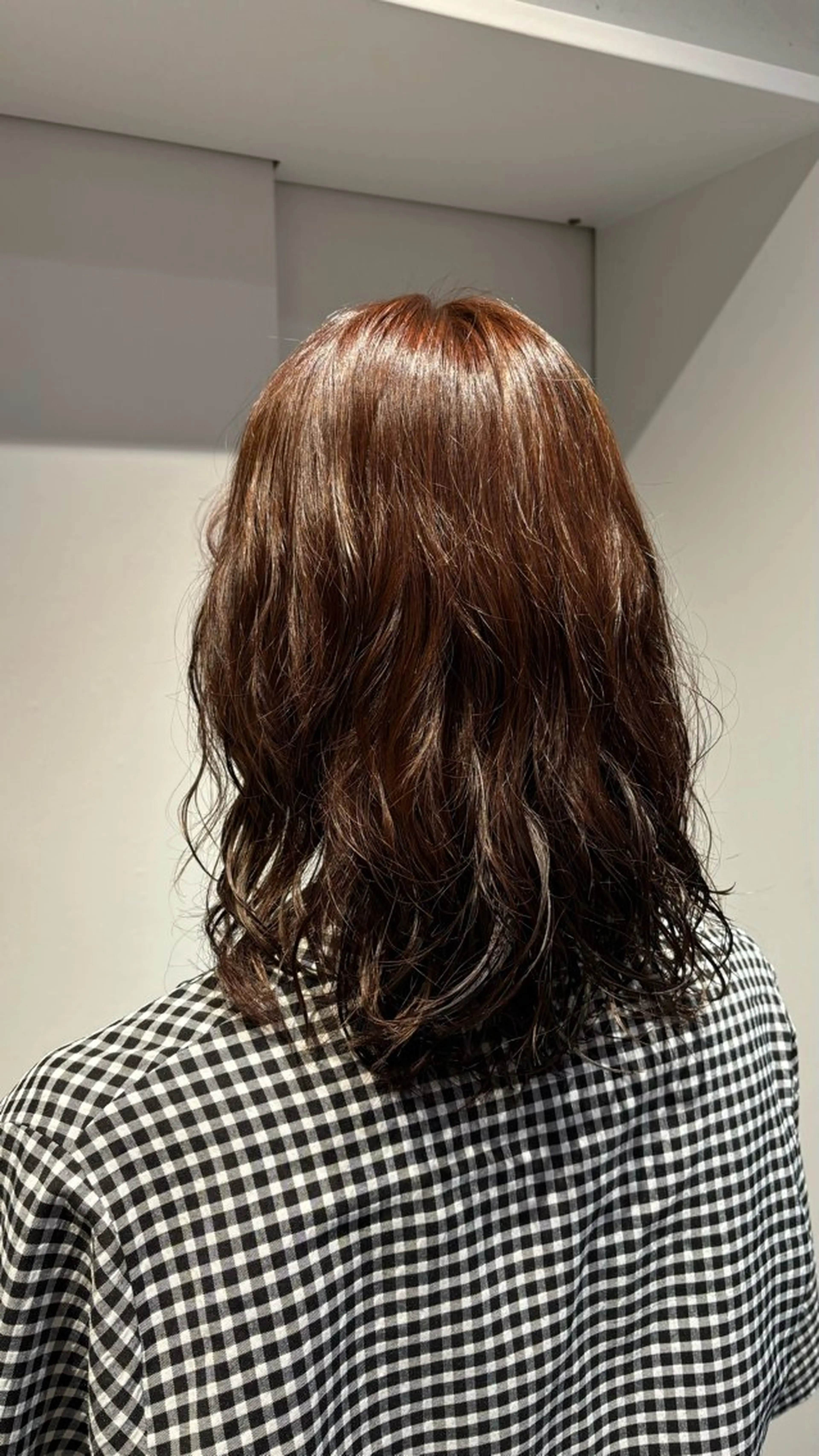 カラー ブラウンカラー オレンジ オレンジブラウン ヘアカラー りあの🎀 /暖色カラー🍒のヘアスタイル