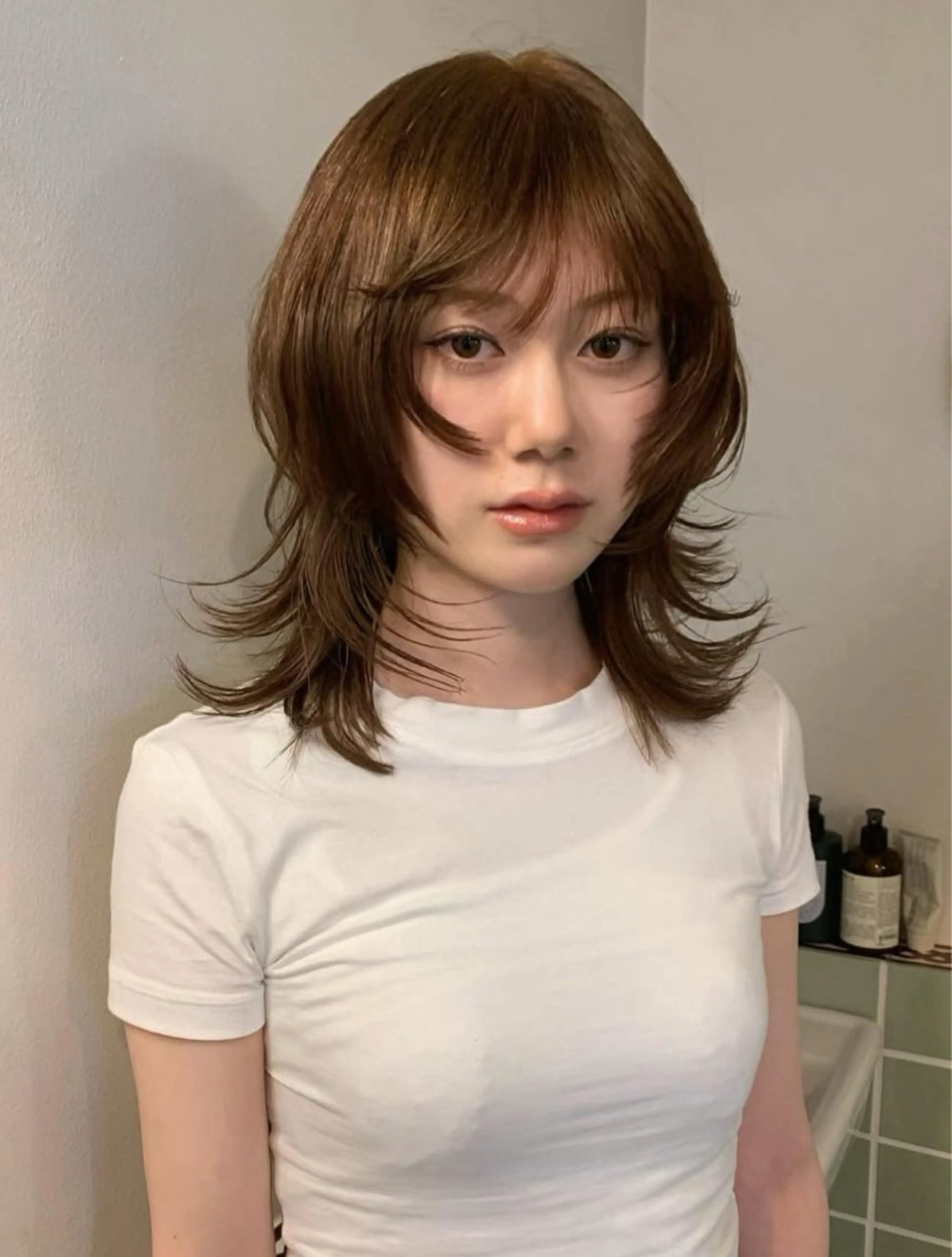 👑人気No.1メニュー👑【似合わせカット+透明感カラー+トリートメント】の写真