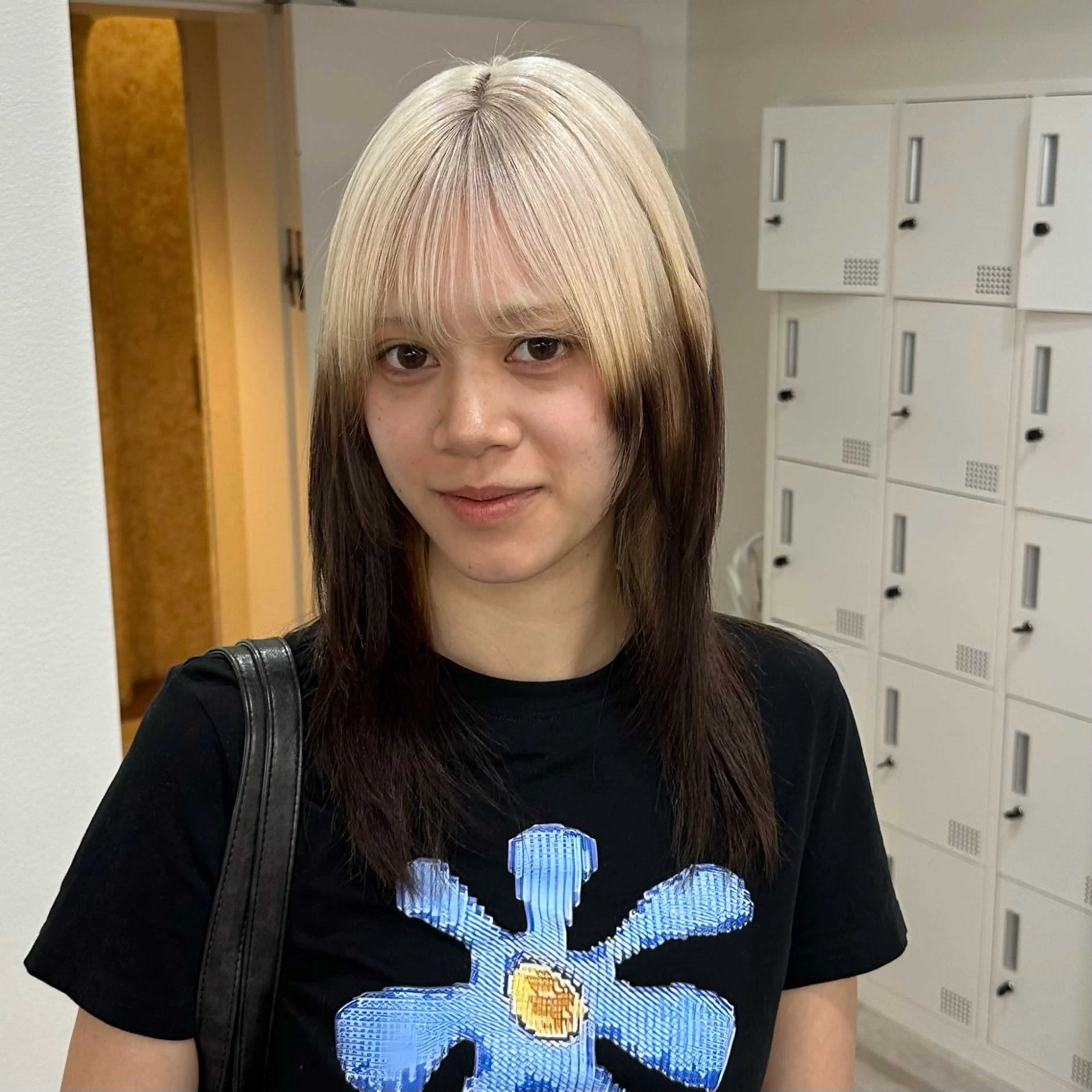 セミロング ヘアカラー トリートメント ブリーチ/ベージュ /natsumiのヘアスタイル