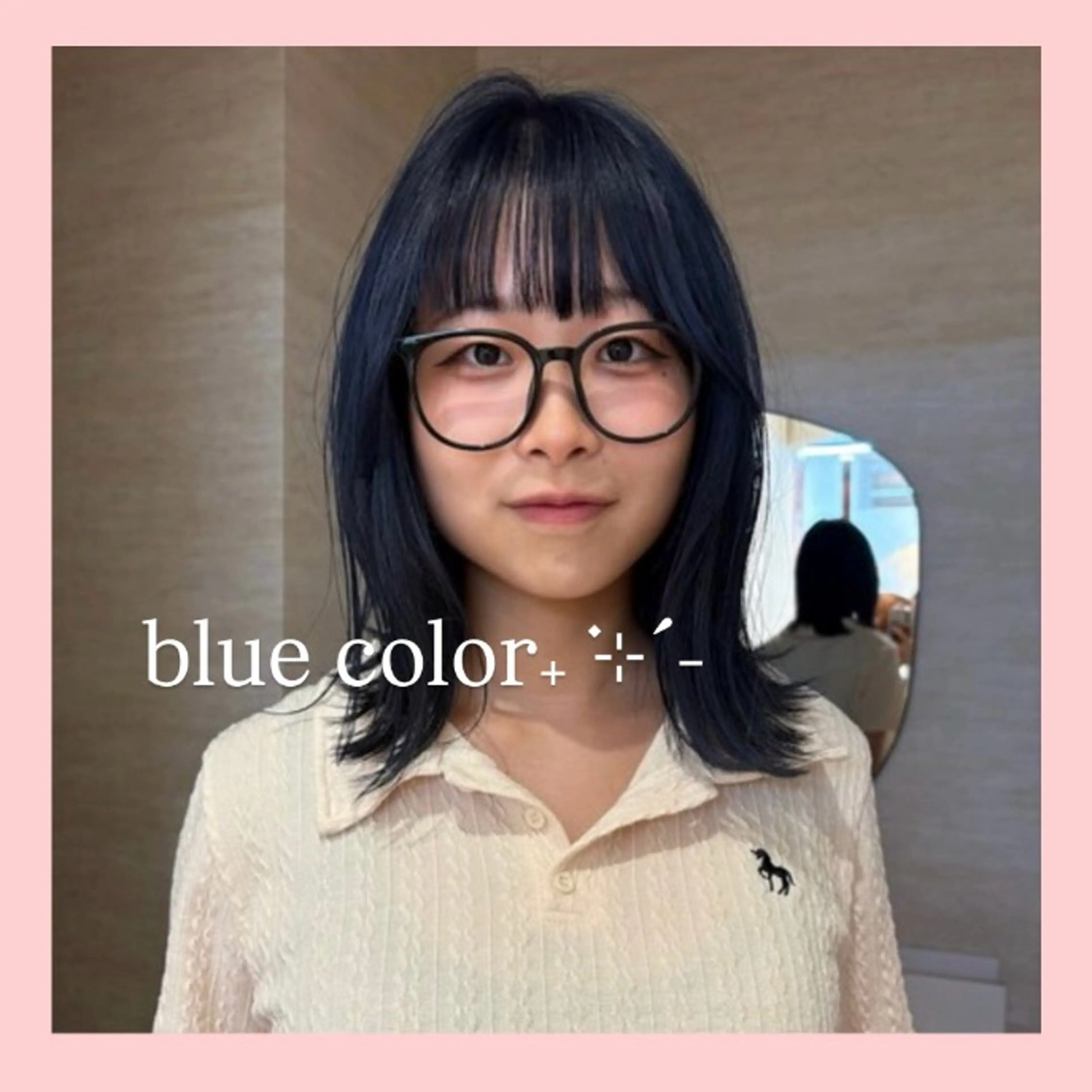 ミディアム カラー カット ヘアカラー トリートメント レイヤー/暖色カラー 🎀はるのヘアスタイル