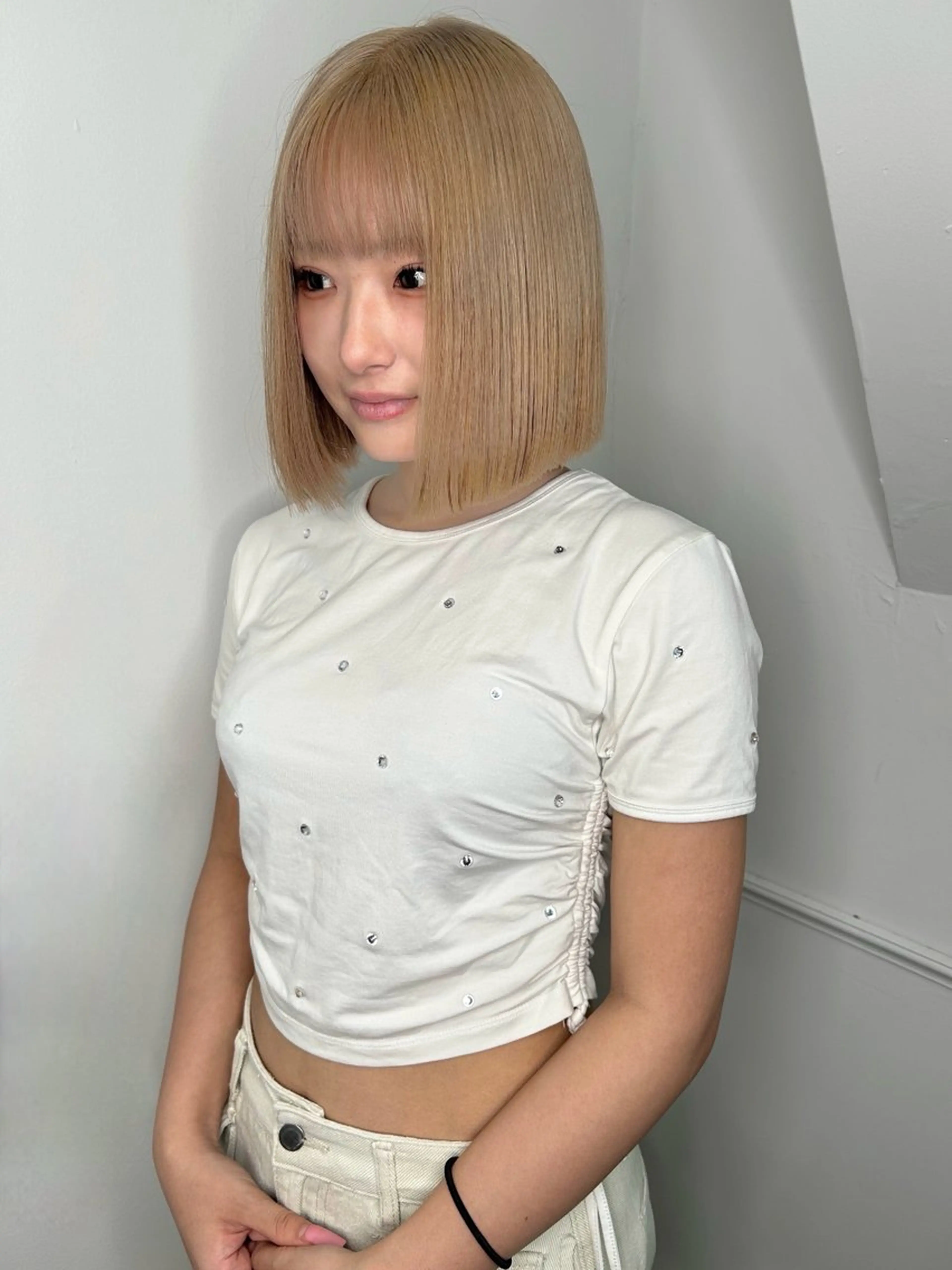 ミディアム カラー 透明感カラー/レイヤ ー🌙Honokaのヘアスタイル