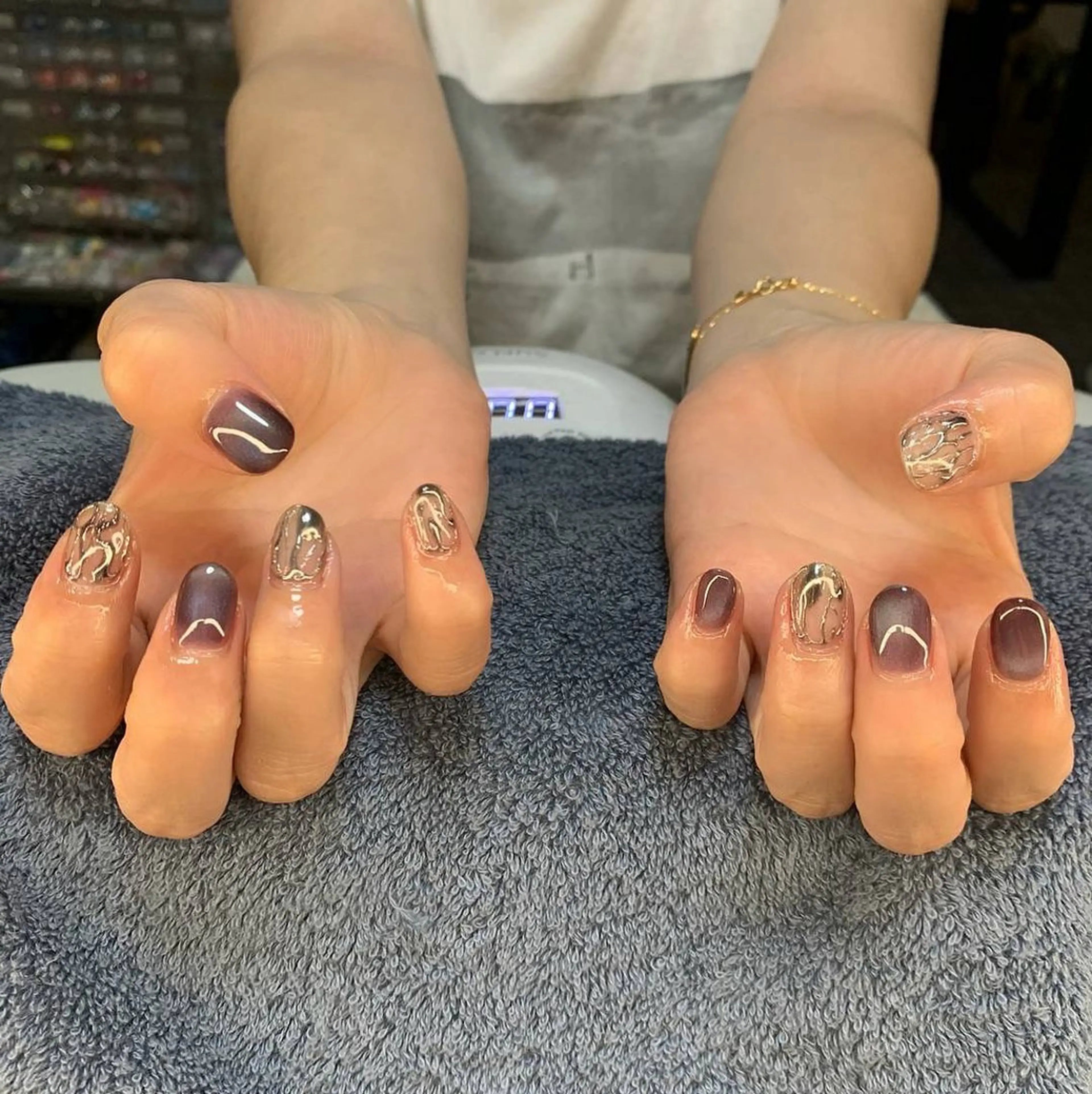 ネイル ハンドネイル フットネイル MHR nailのネイルデザイン