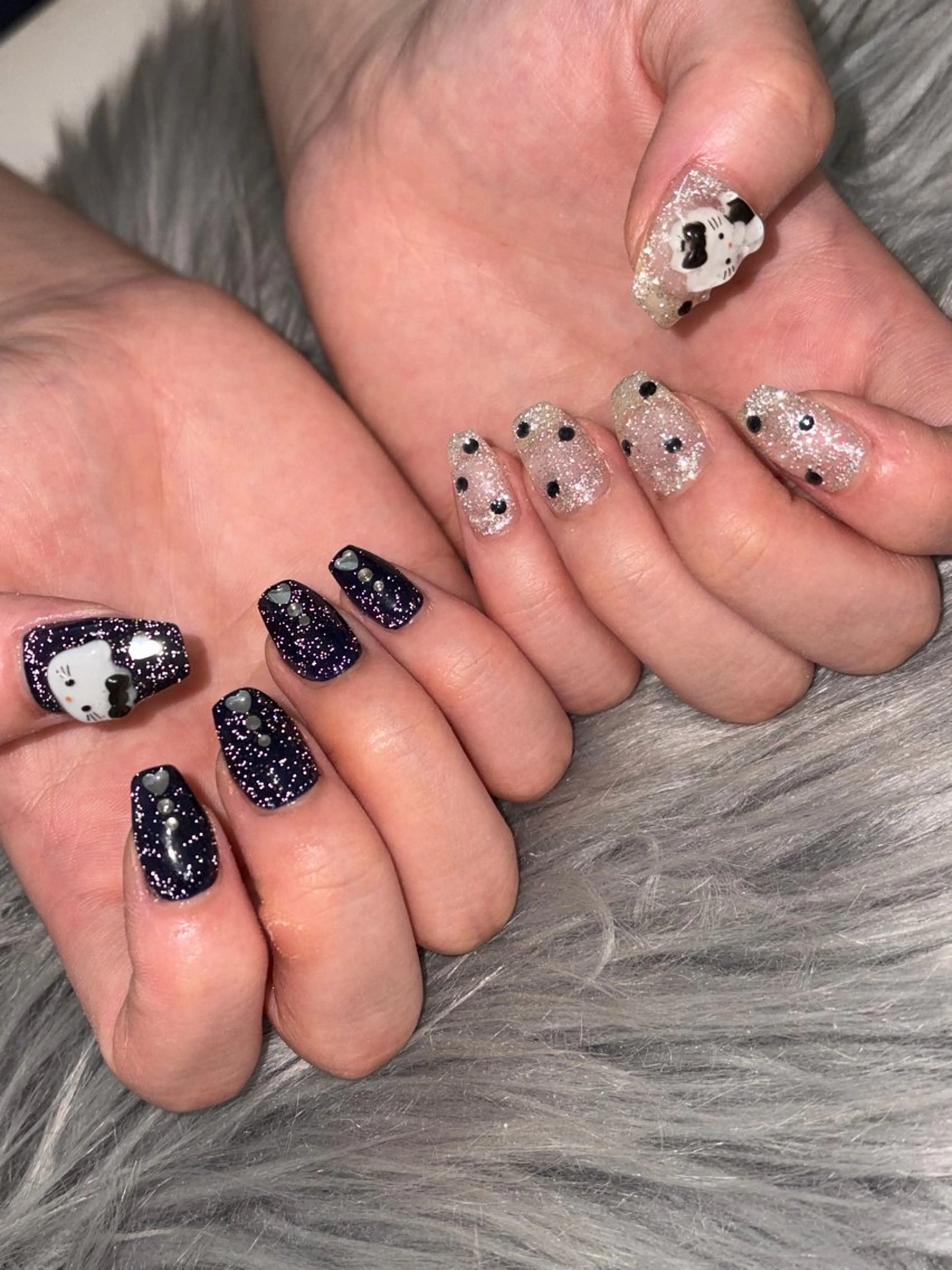 ネイル フラッシュネイル ハンドネイル yu zuのネイルデザイン