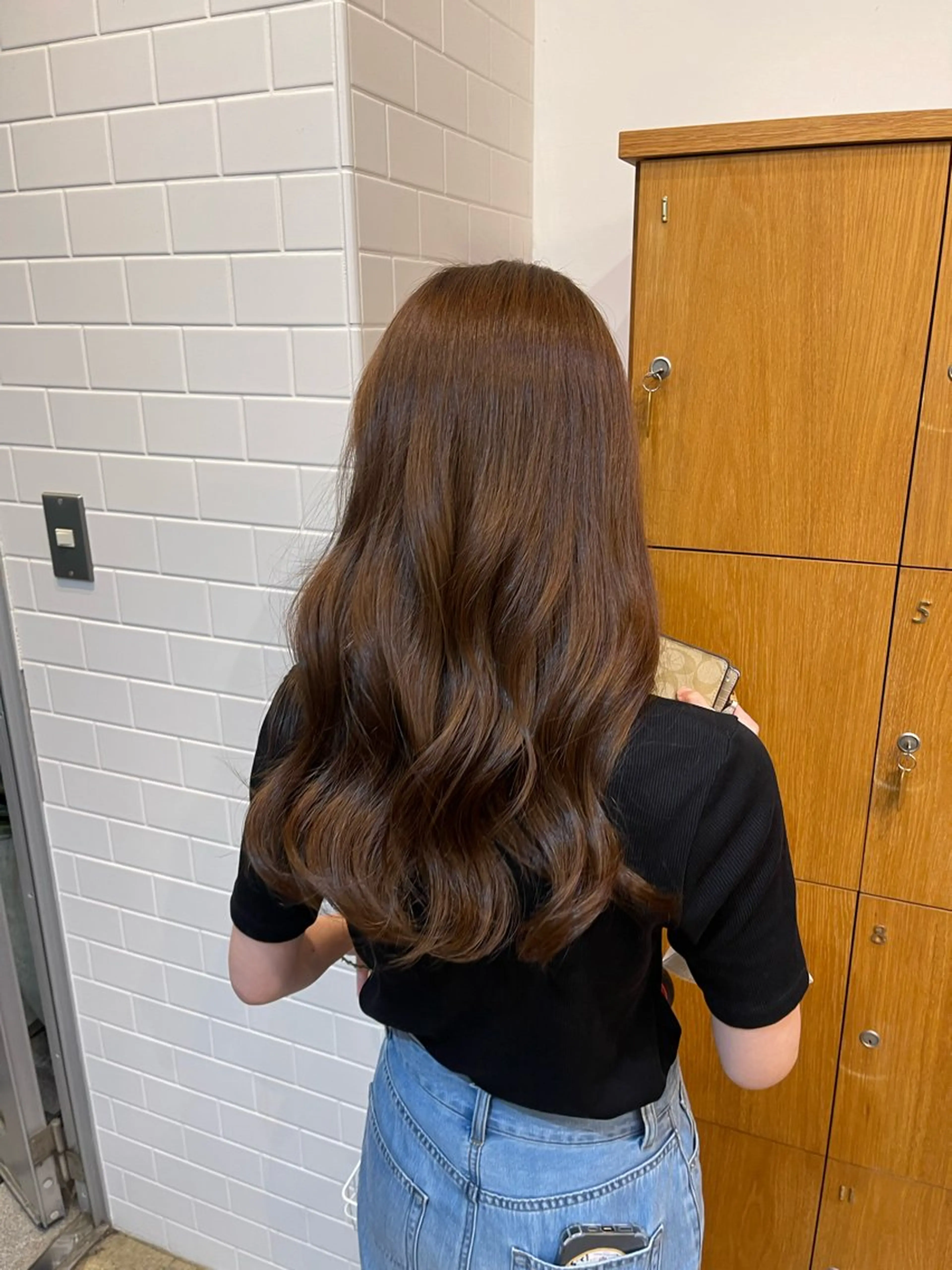 ロング カラー ヘアカラー 木村 朱壱のヘアスタイル