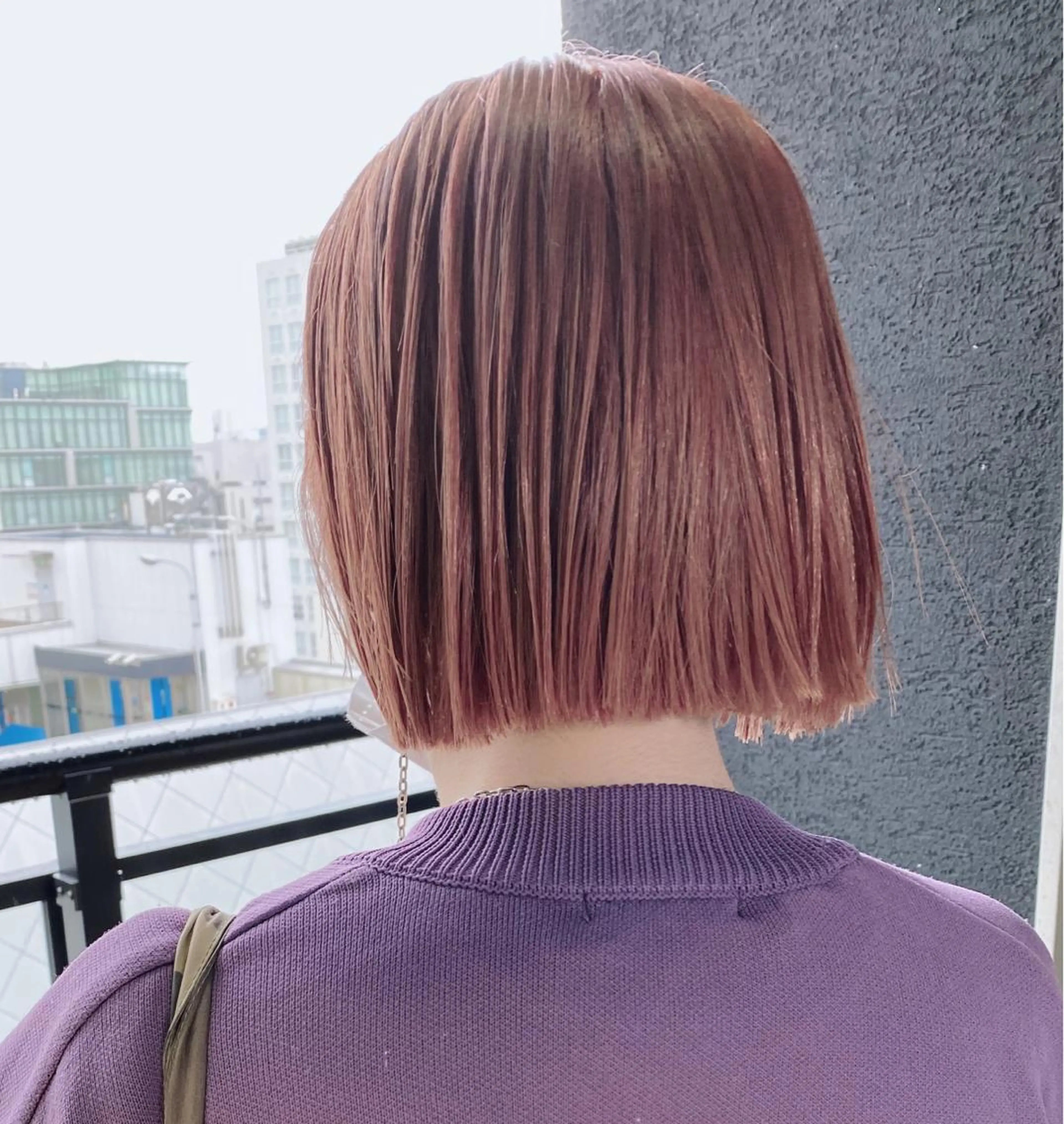 ミディアム ヨシモトリョウ 髪質改善/美髪のヘアスタイル