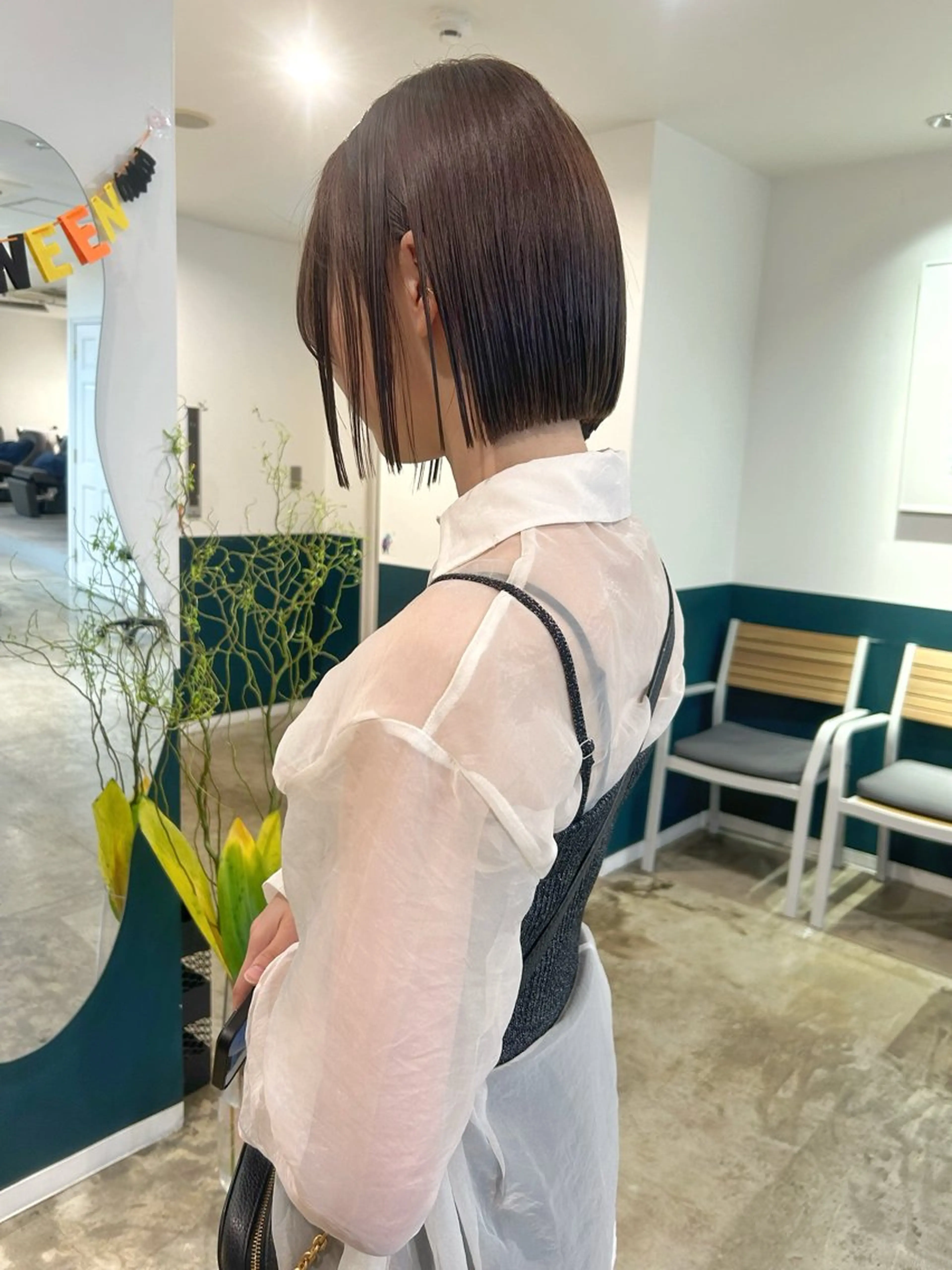 ショート カラー ボブ カット ヘアカラー カラーリスト菅野 竜矢🌈のヘアスタイル