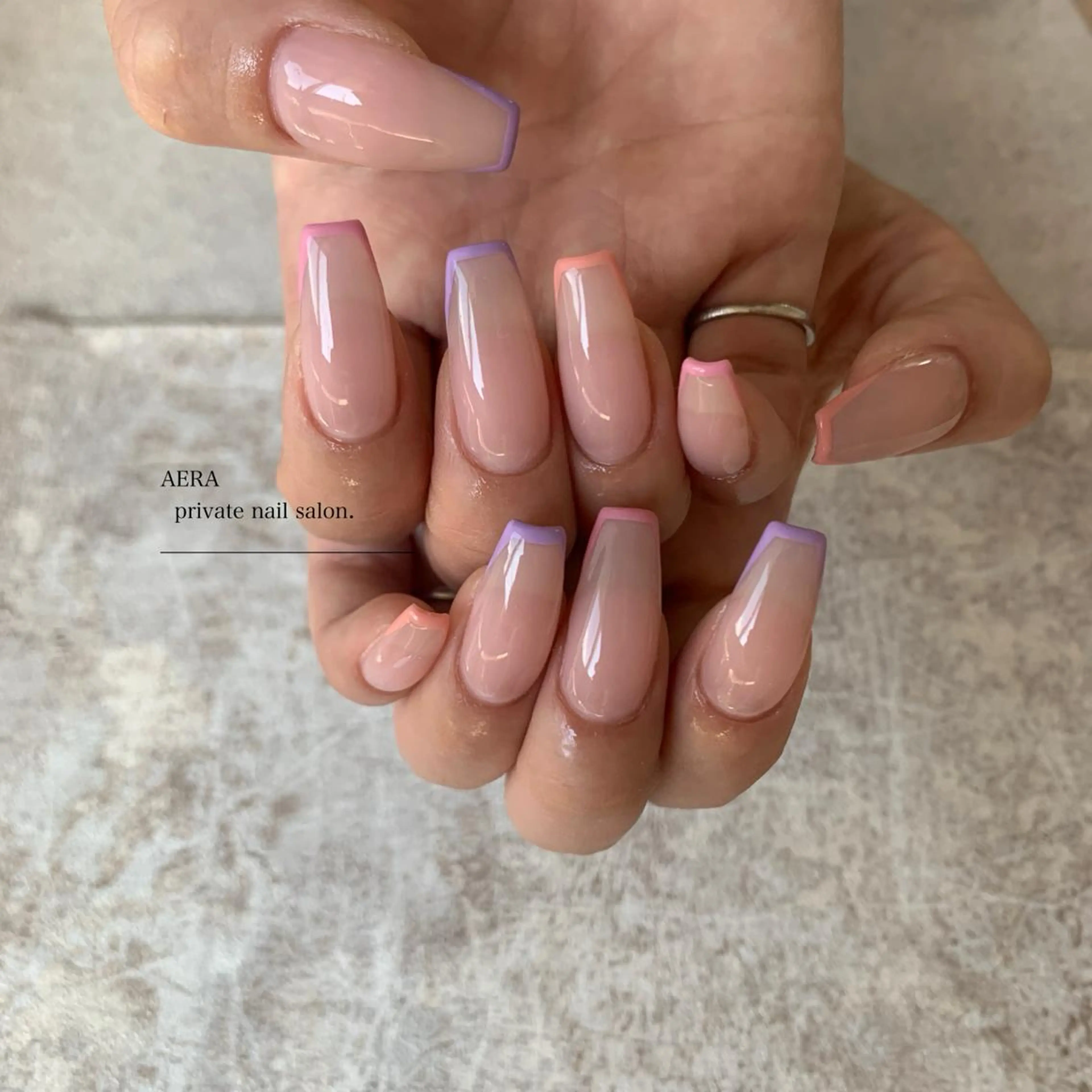 ネイル AERA nail shino🐱⸝꙳のネイルデザイン