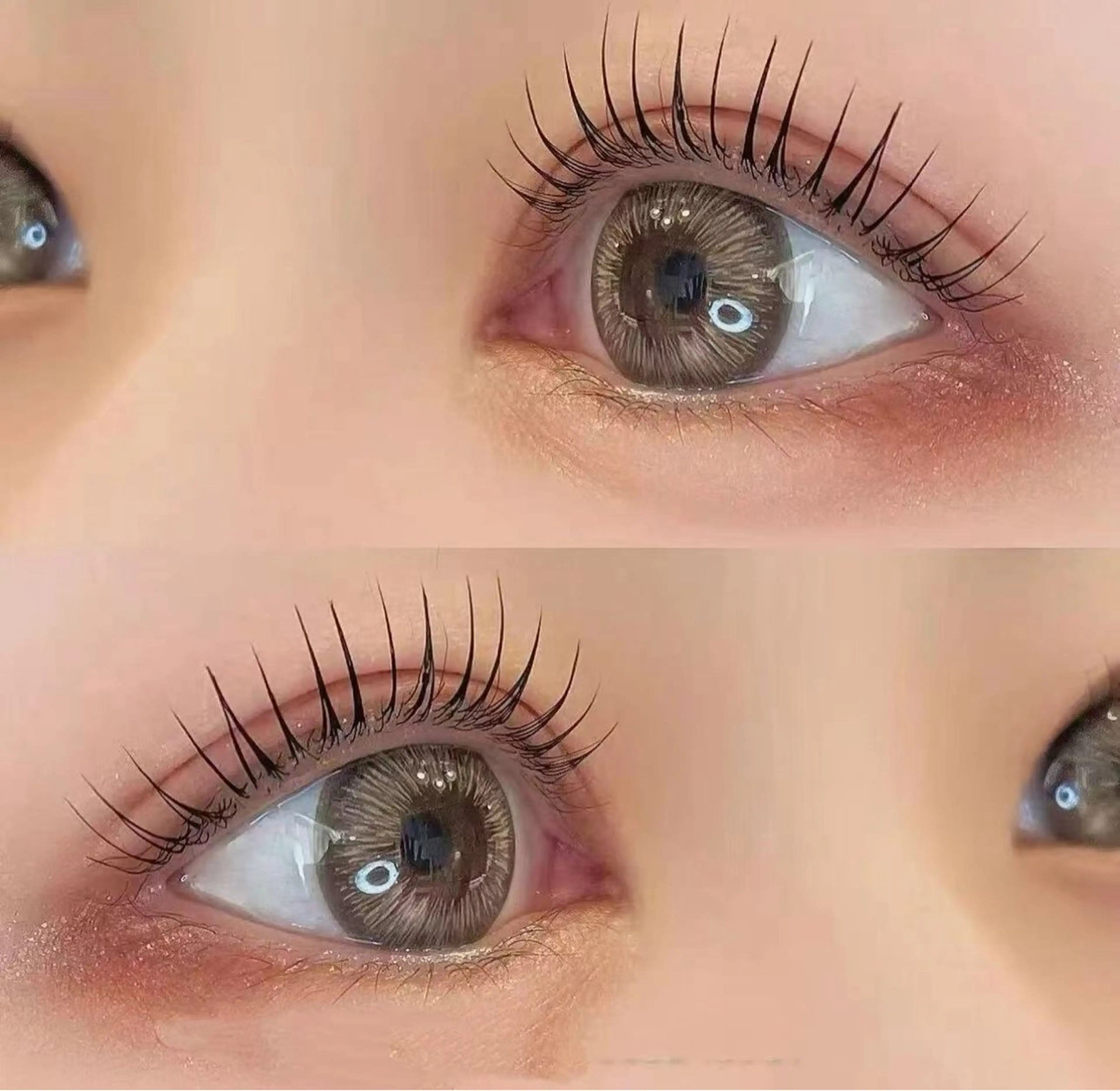 マツエク・マツパ 韓国風マツエク 一重×まつ毛パーマ マツパ MI Uのマツエク・マツパデザイン