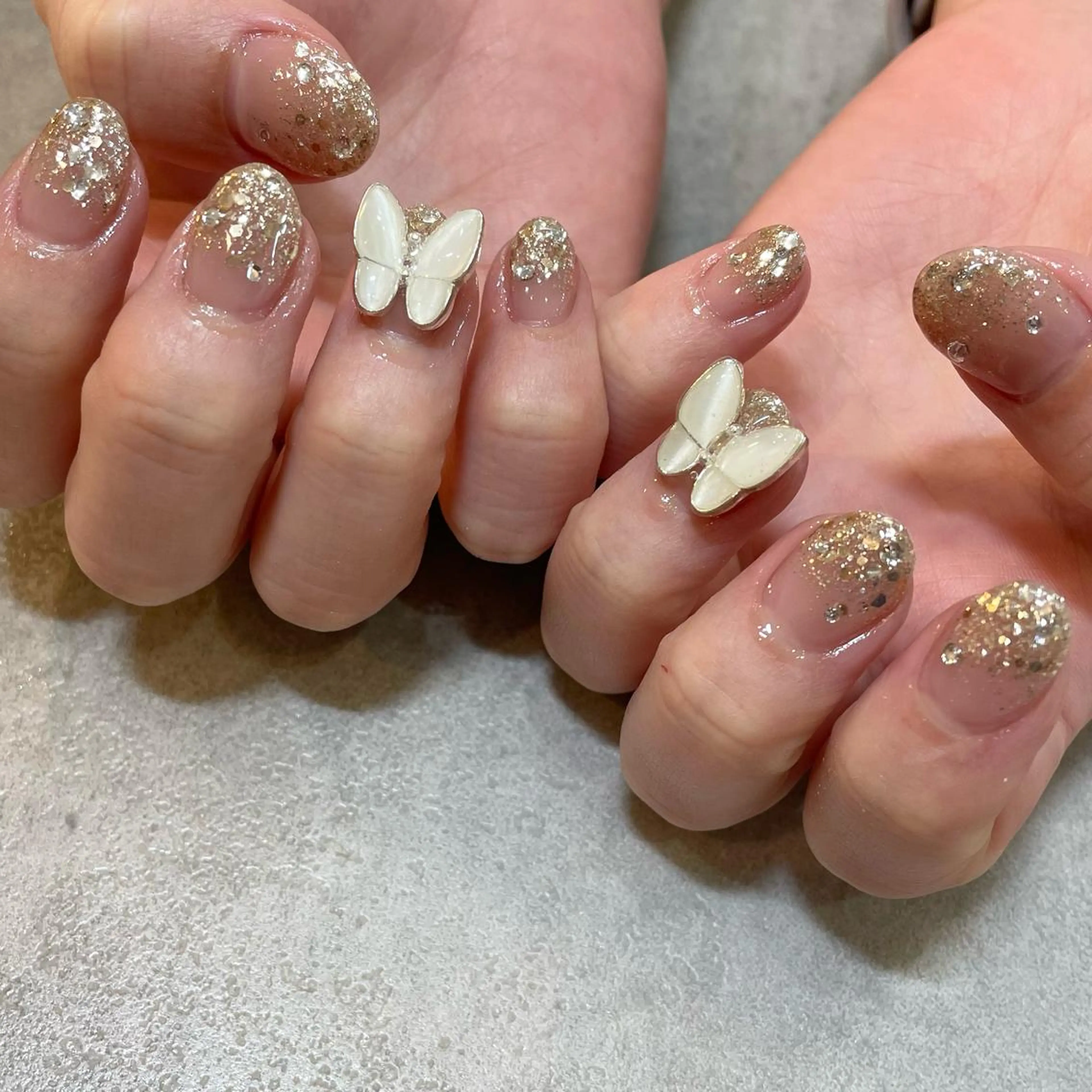 ネイル ラメ(グリッター) Nail Salon Gummi.のネイルデザイン