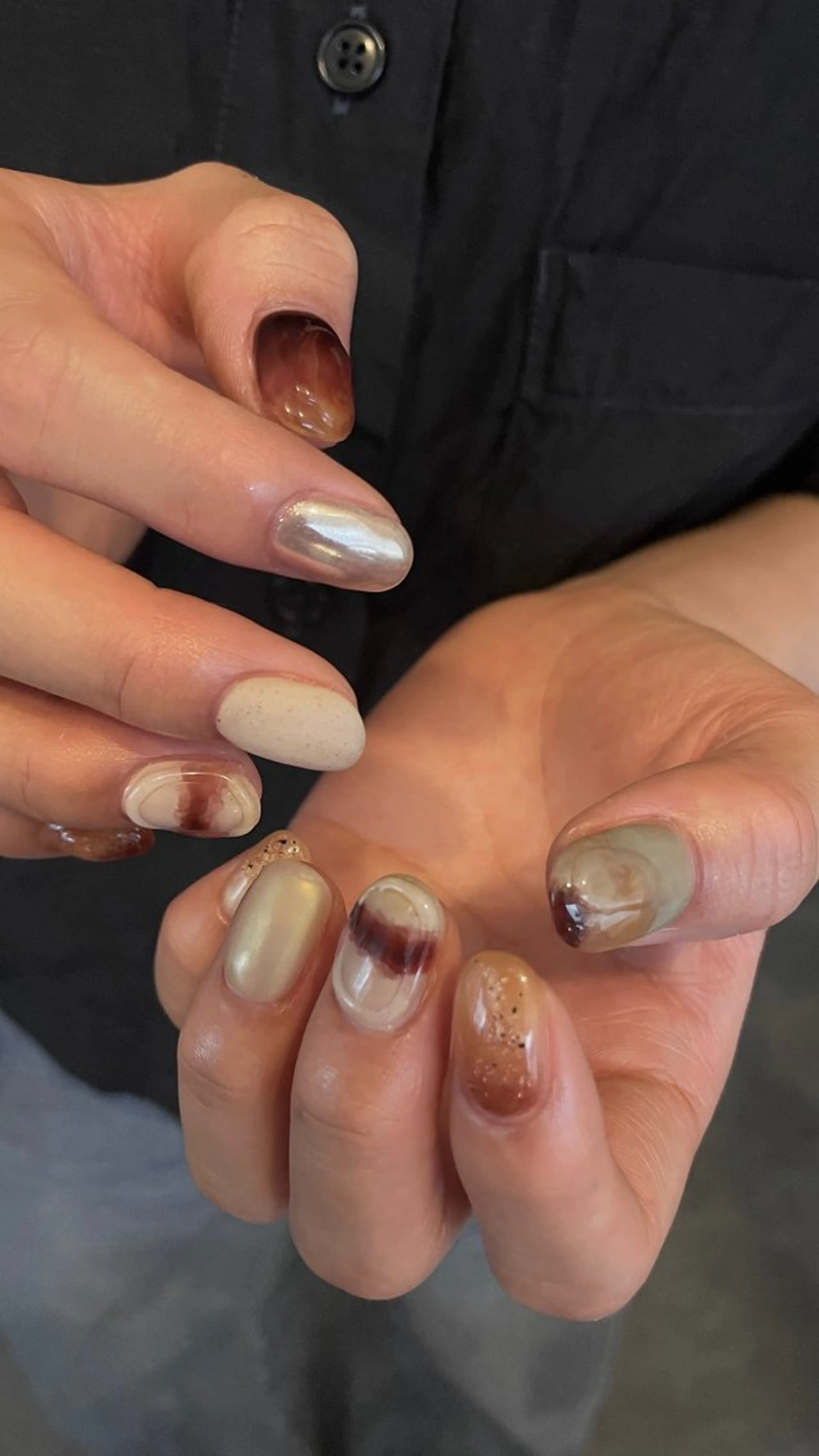 ネイル ハンドネイル roof nailのネイルデザイン