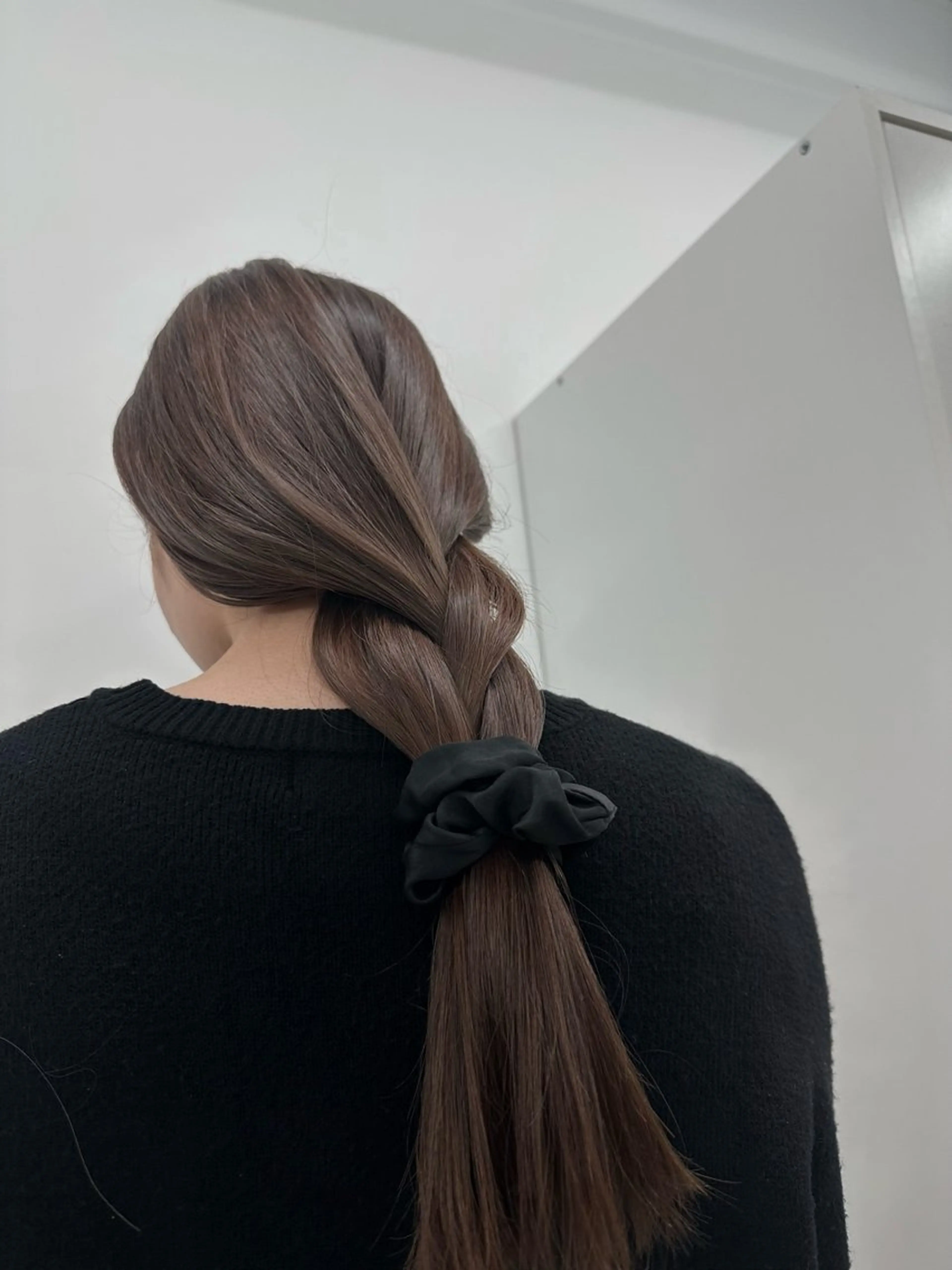 セミロング カラー キッズ ヘアカラー トリートメント ヘッドスパ オトナヘア🌸 harukaのヘアスタイル