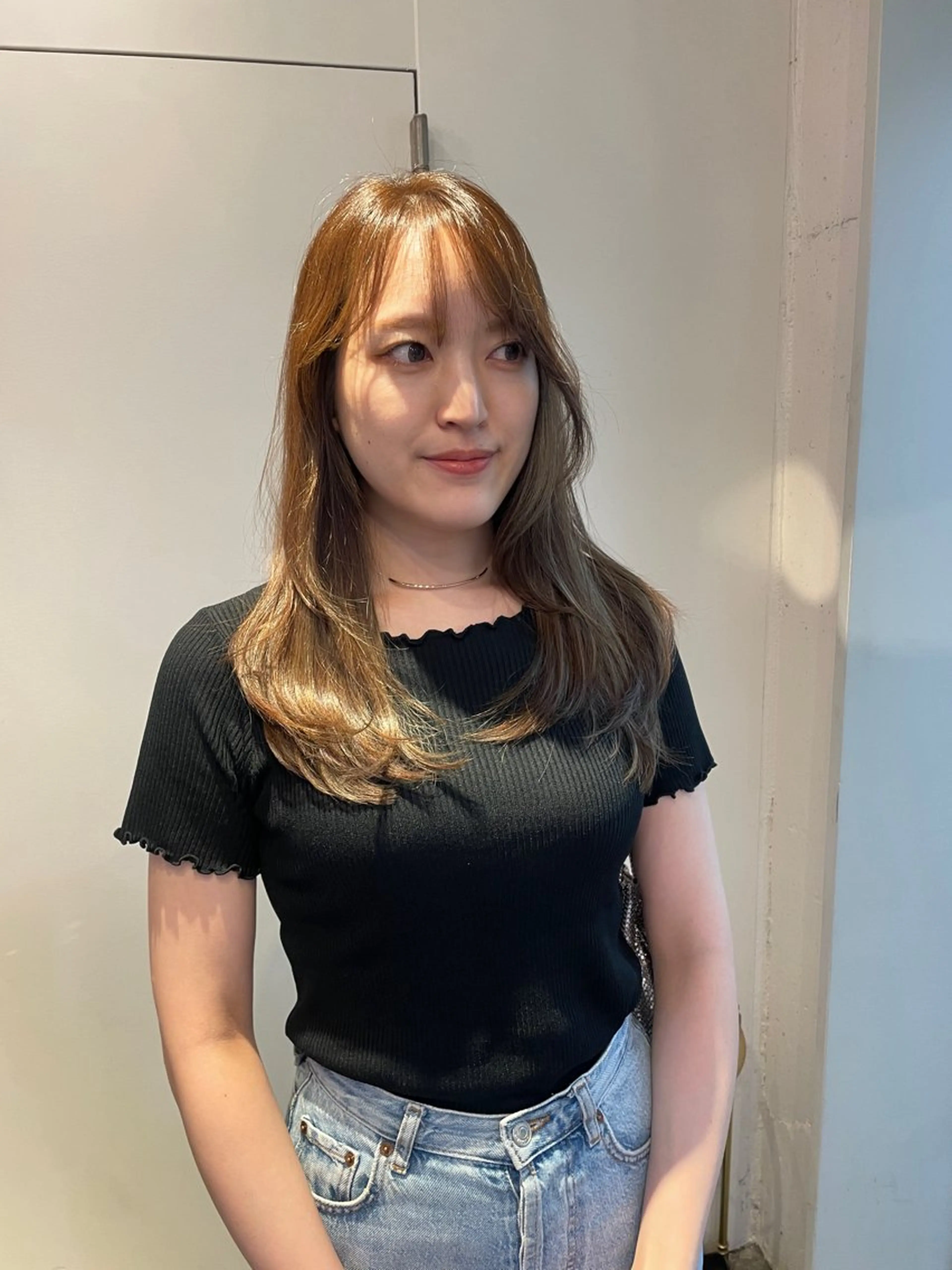 ロング カラー 韓国ヘア/wカラー レイヤー/RIN🎀のヘアスタイル