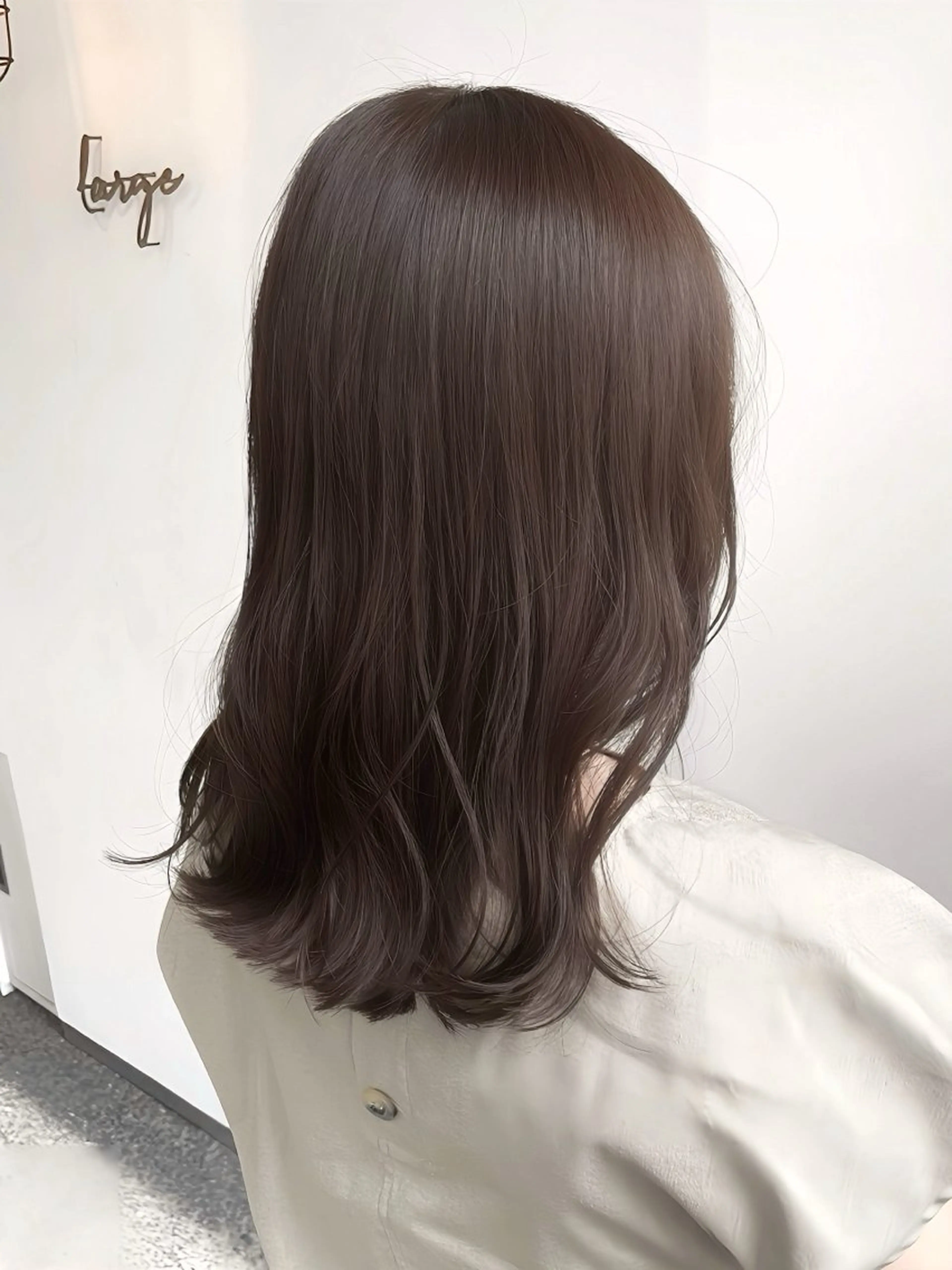 ミディアム カラー Large 都筑雅人のヘアスタイル