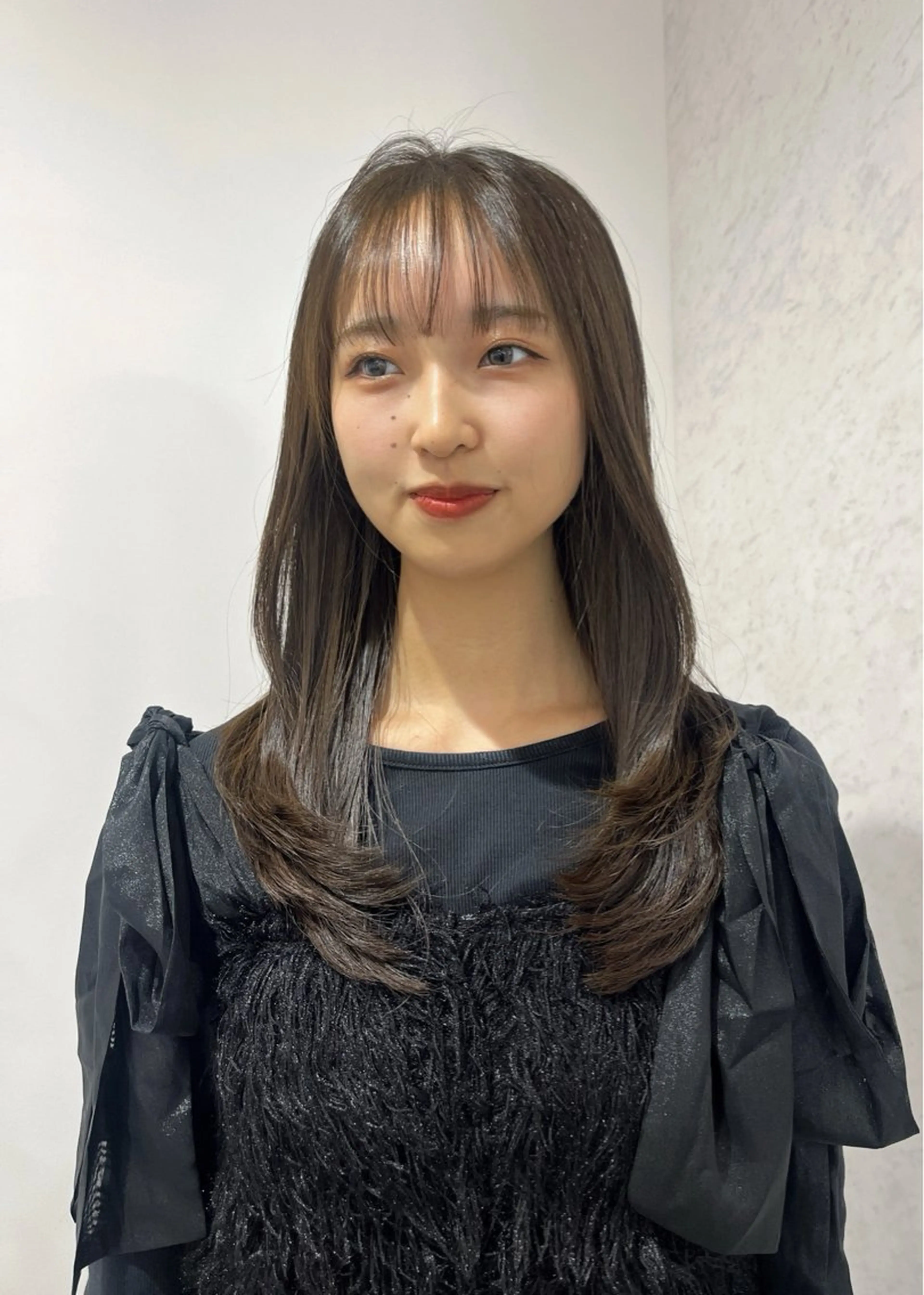 ロング カラー カット ヘアカラー トリートメント TaNa. 笑南(えみな)のヘアスタイル