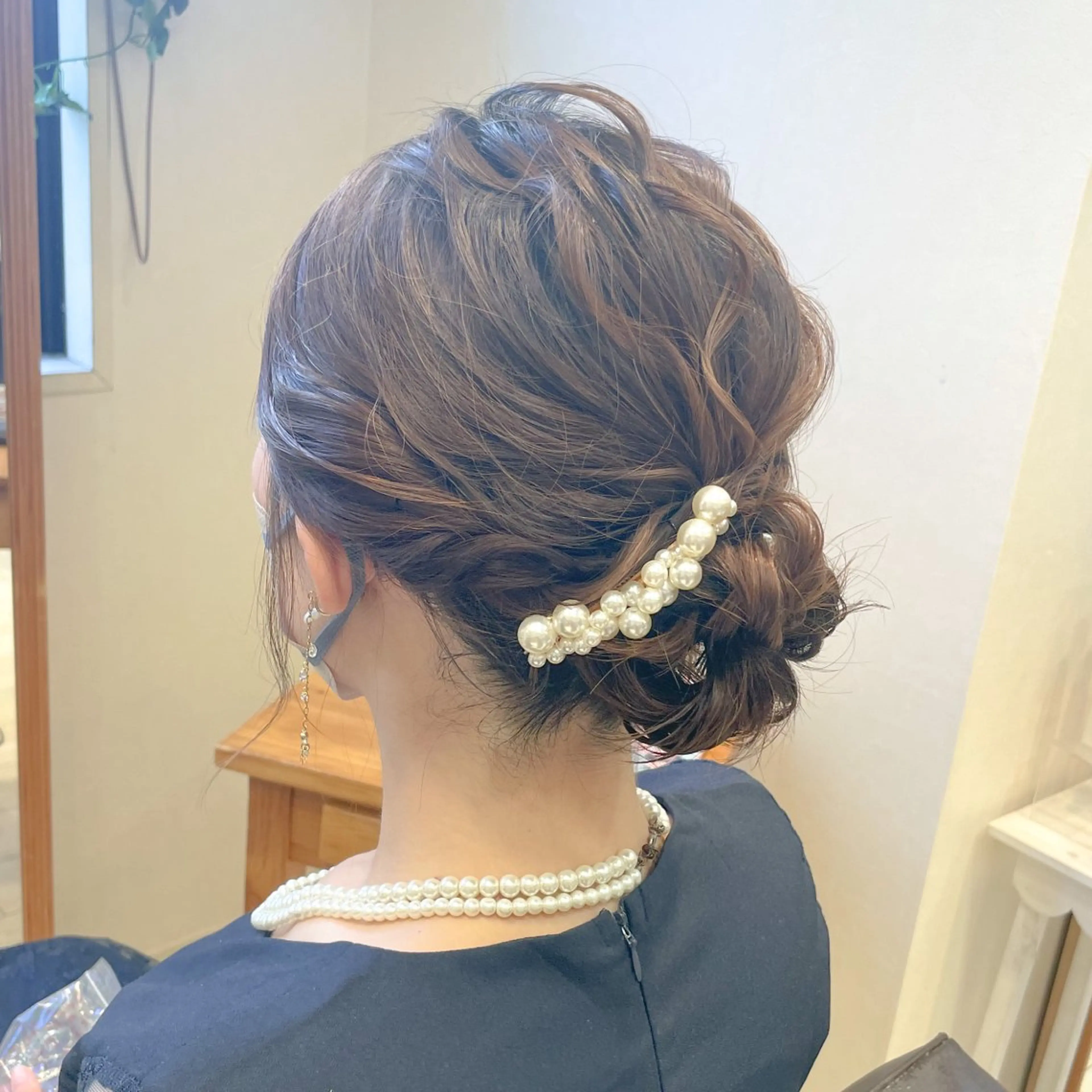 王道シニヨンヘア👑 ̖́-‬の写真