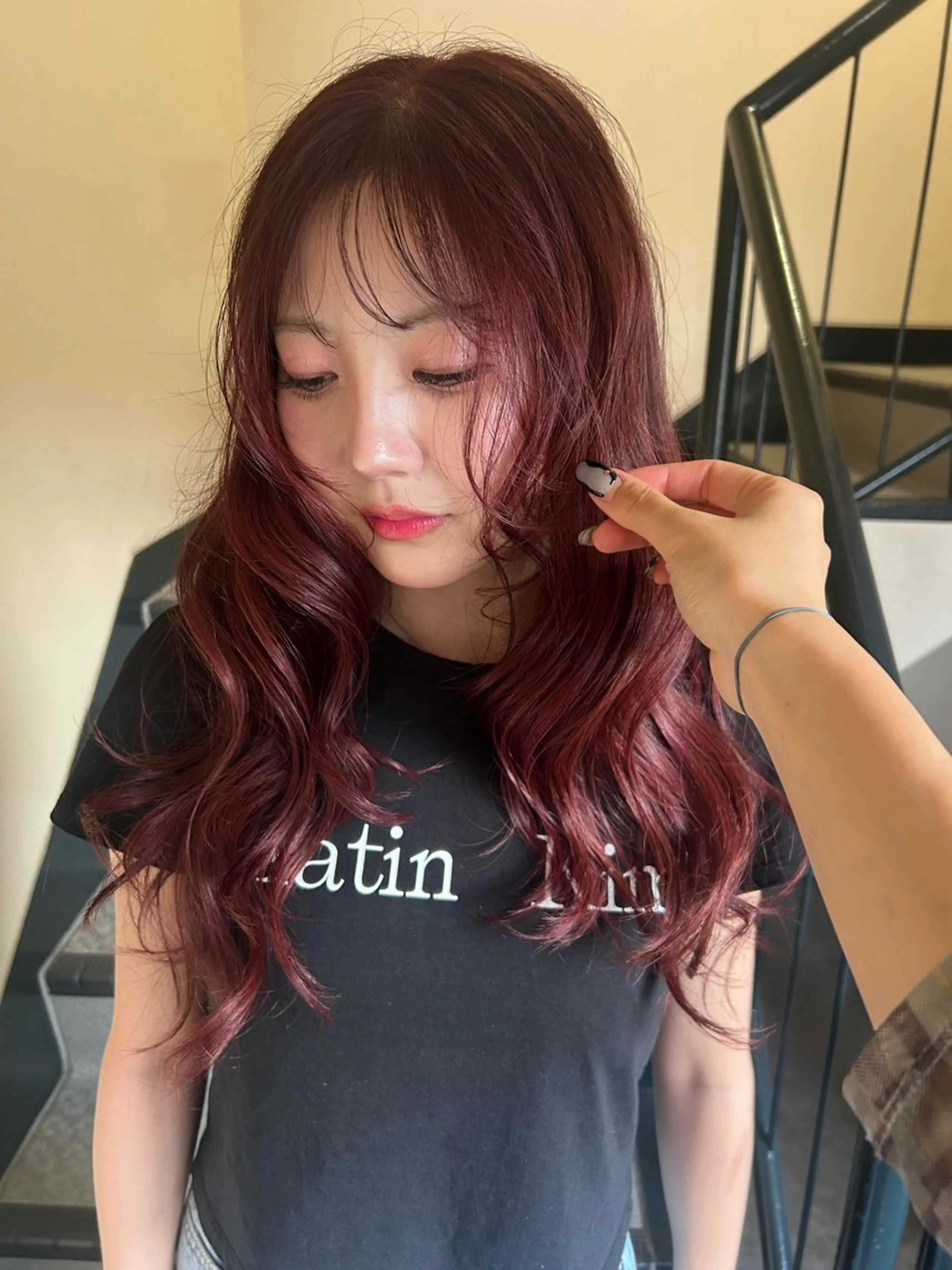 ケアカラーカット+Aujua 1stepトリートメント✨の写真