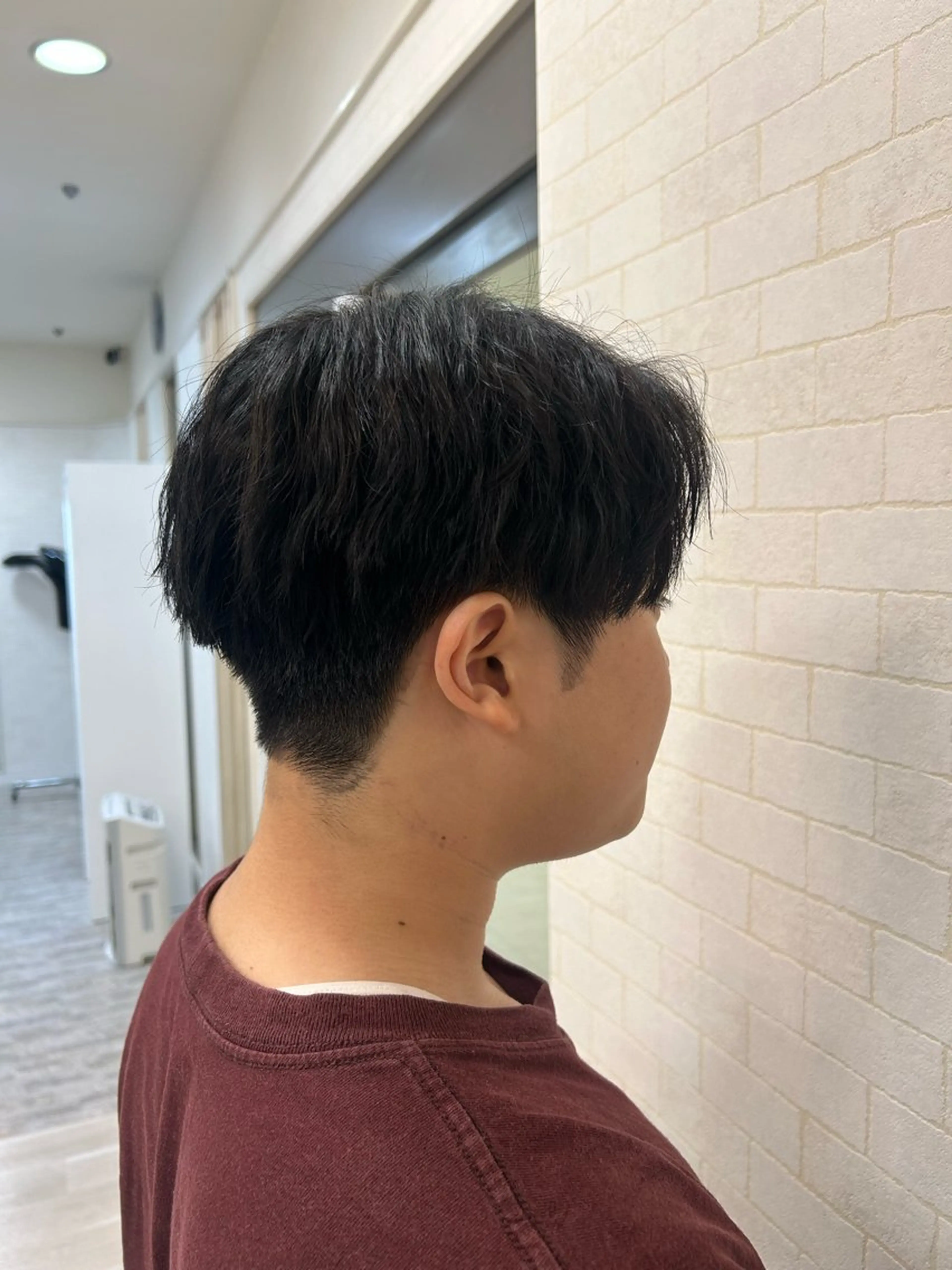 メンズ センターパート メンズ就活ヘア マッシュ カット ヘアカラー 瀧 葉月のヘアスタイル